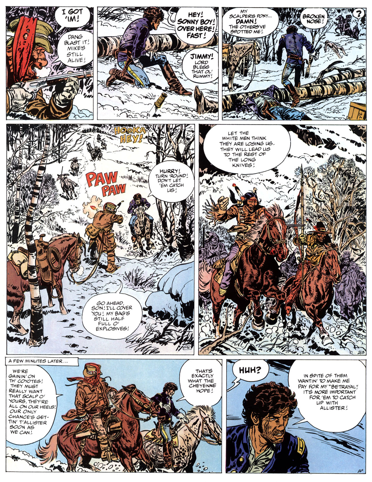 Read online Epic Graphic Novel: Lieutenant Blueberry comic -  Issue #3 - 76