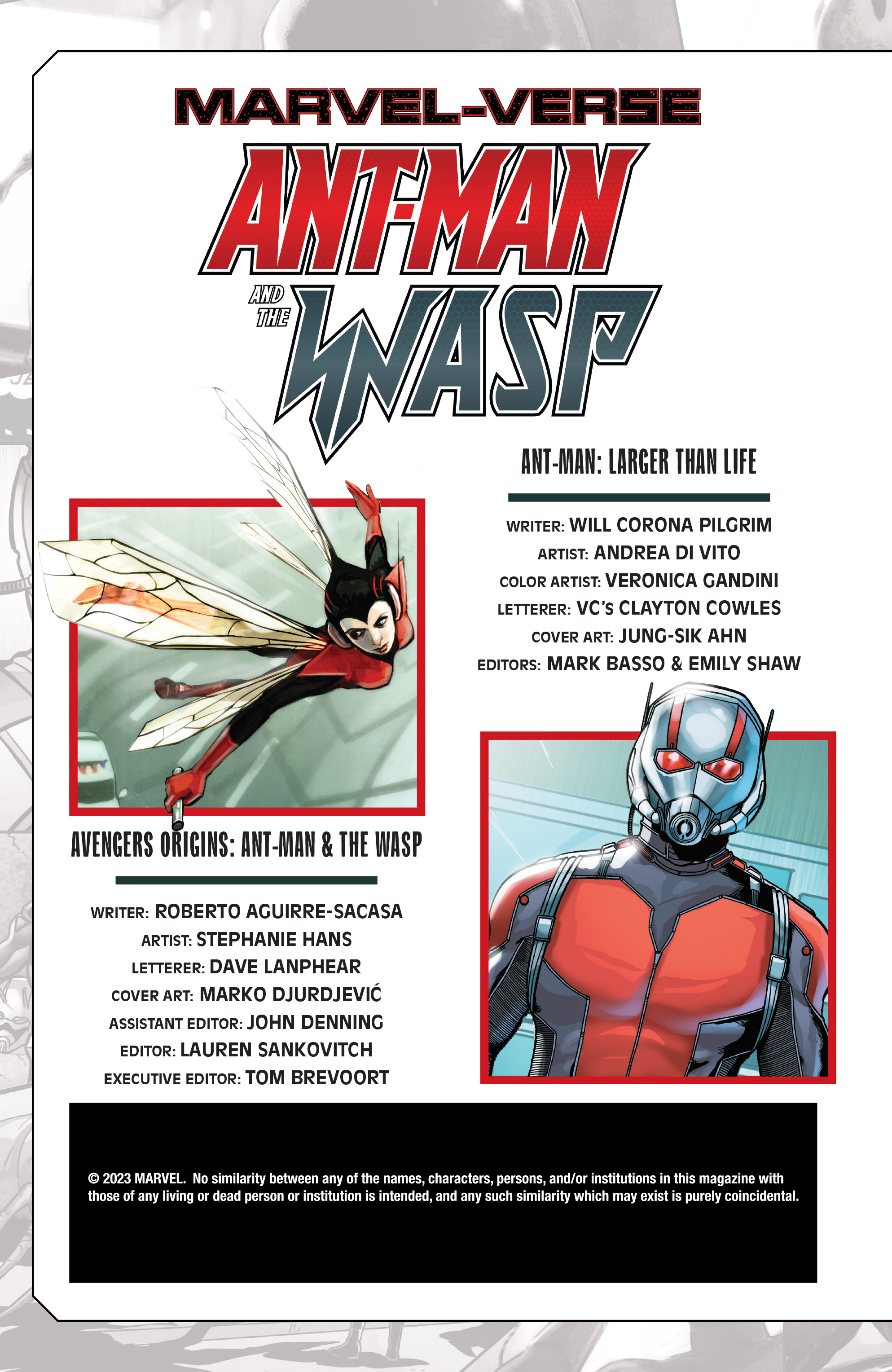 Read online Marvel-Verse: Ant-Man & The Wasp comic -  Issue # TPB - 44