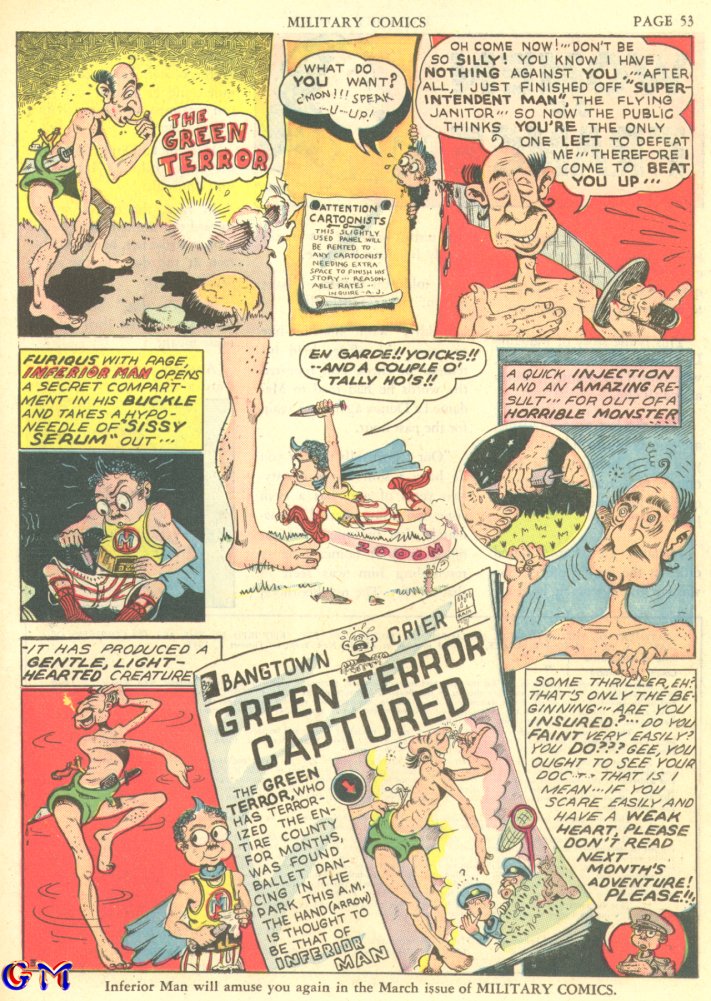 Read online Military Comics comic -  Issue #7 - 55