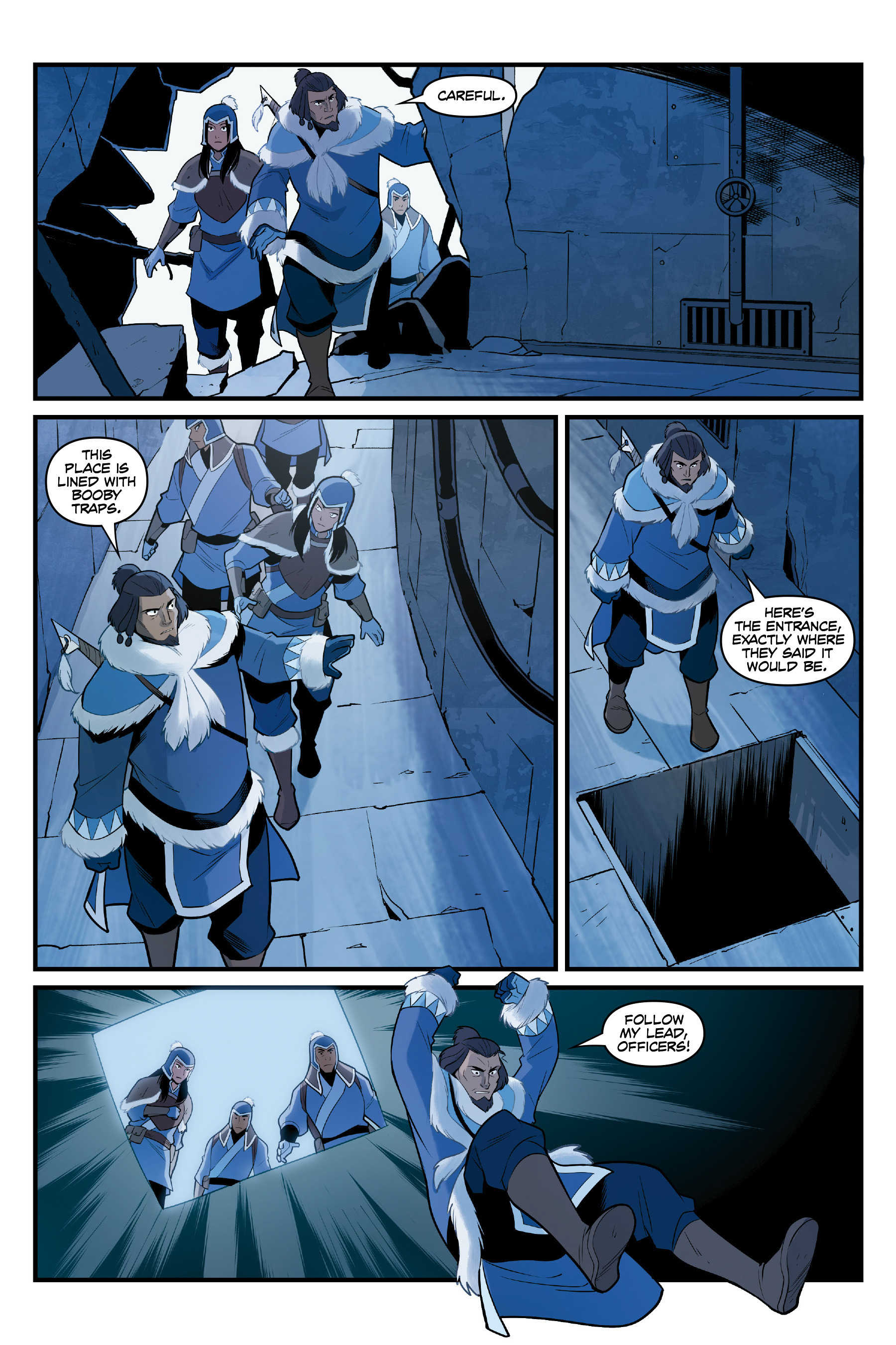 Read online Nickelodeon Avatar: The Last Airbender - North and South comic -  Issue #2 - 8