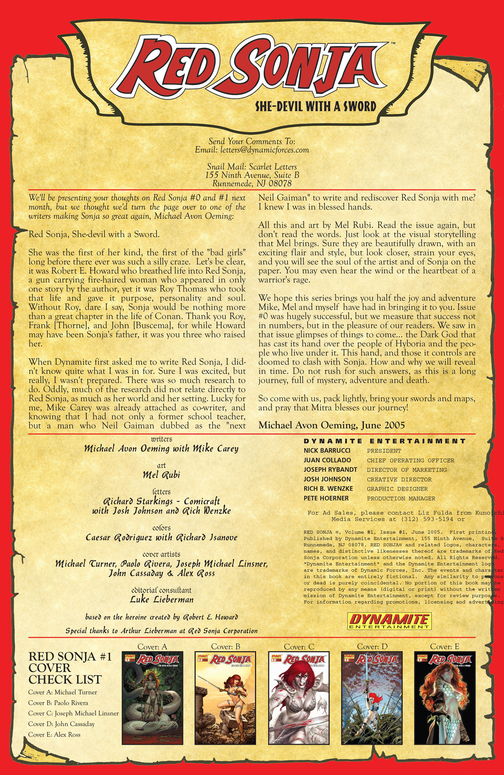 Read online Red Sonja Omnibus comic -  Issue # TPB 1 - 20