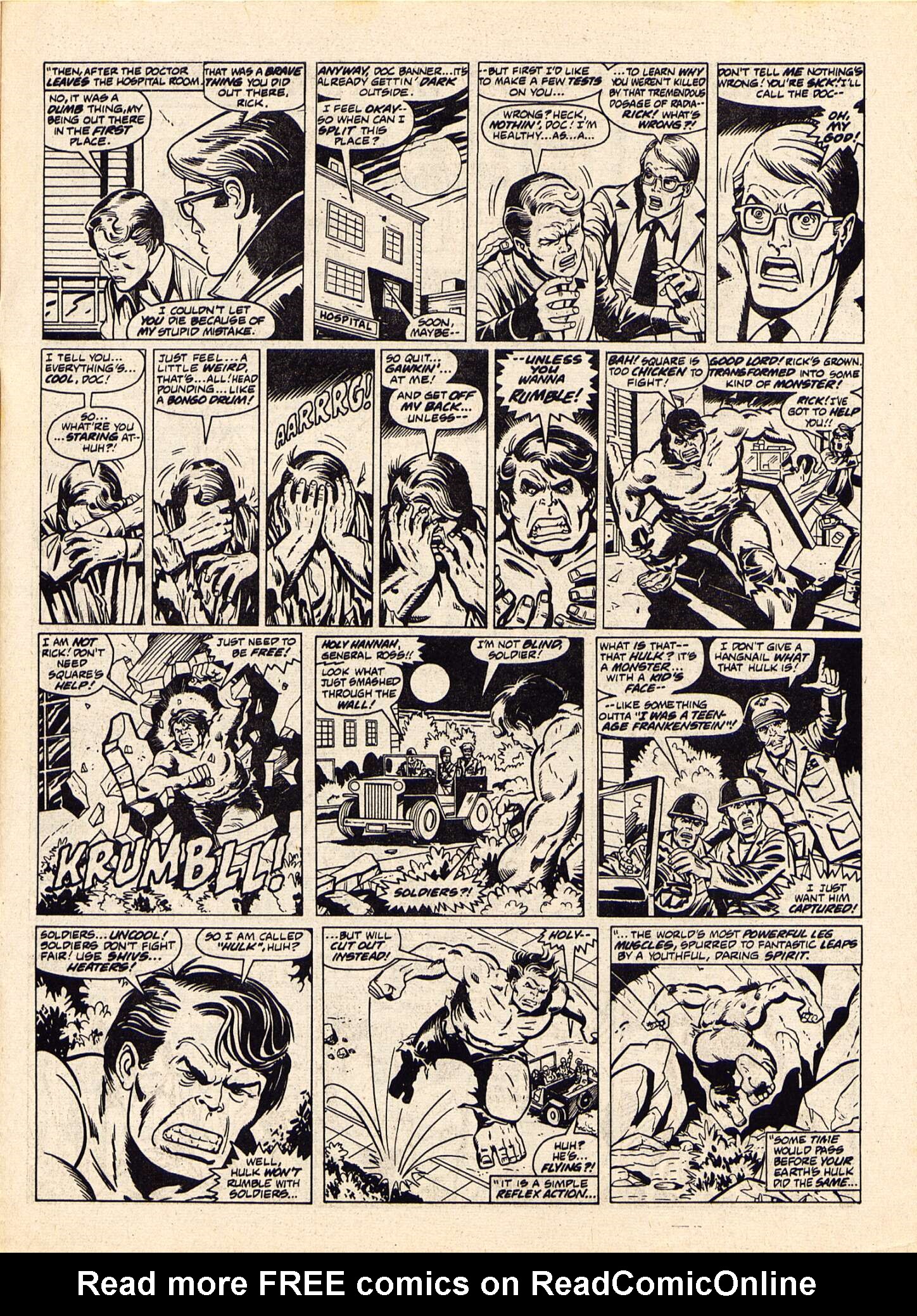 Read online Hulk Comic comic -  Issue #20 - 21