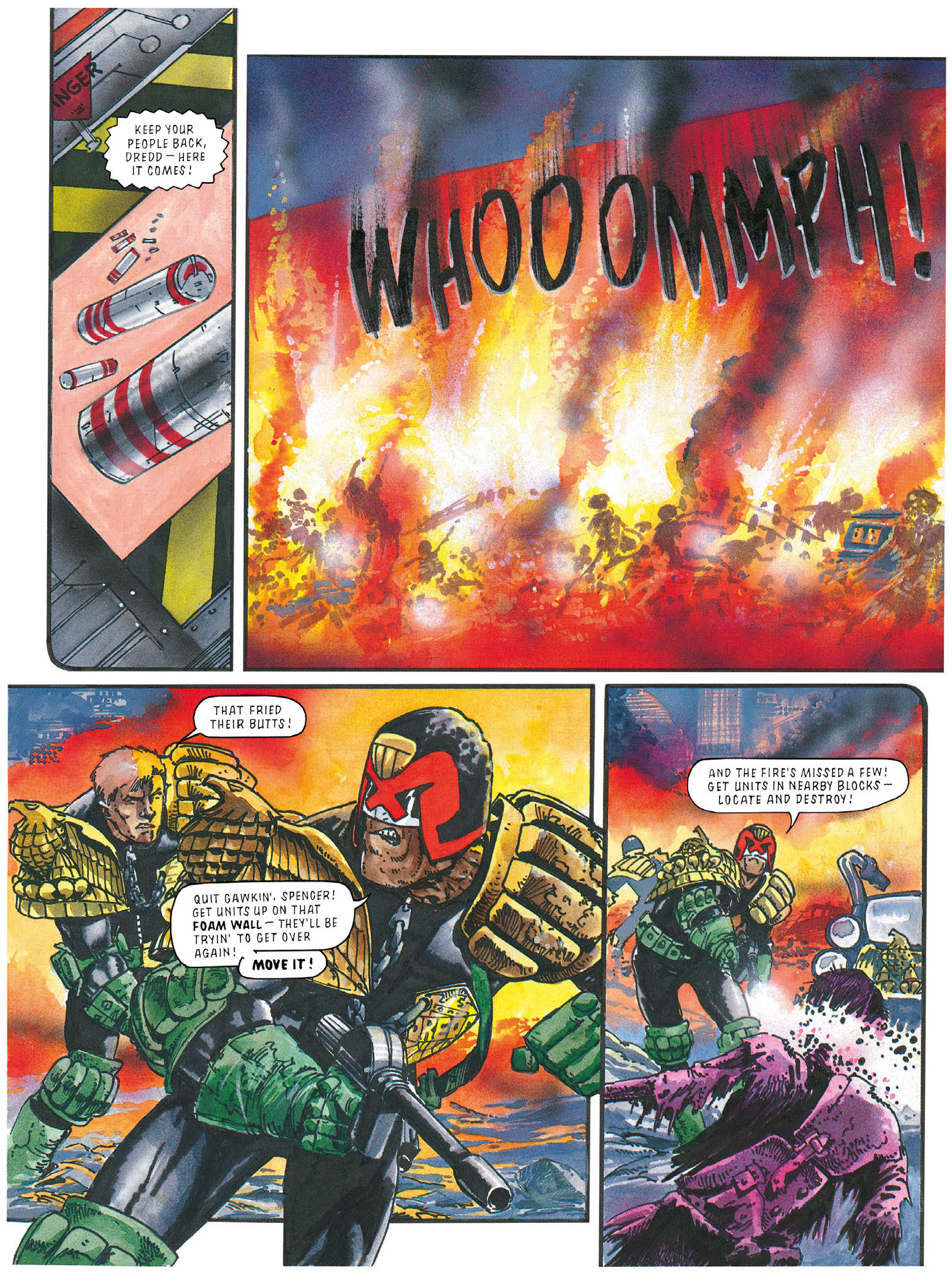 Read online Essential Judge Dredd: Judgement Day comic -  Issue # TPB - 60