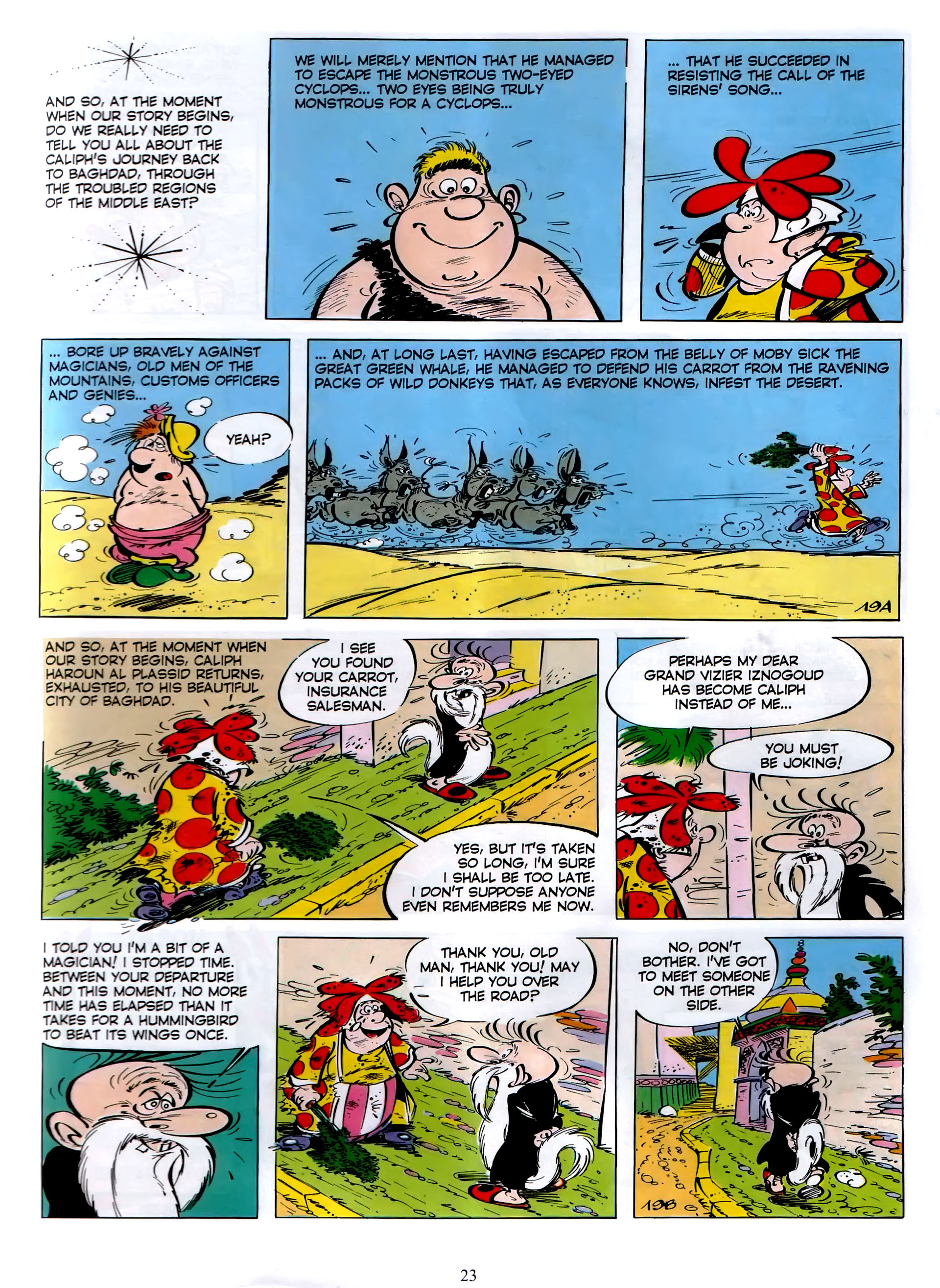 Read online Iznogoud comic -  Issue #5 - 21