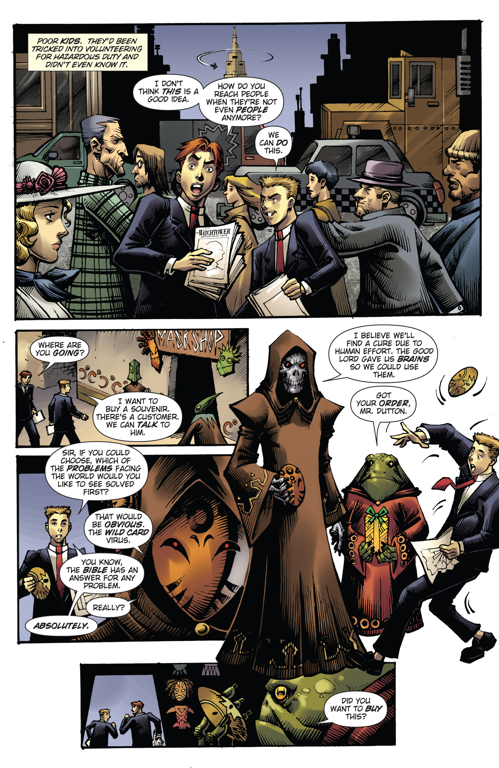 Read online George R.R. Martin's Wild Cards: The Hard Call comic -  Issue # _TPB (Part 2) - 49