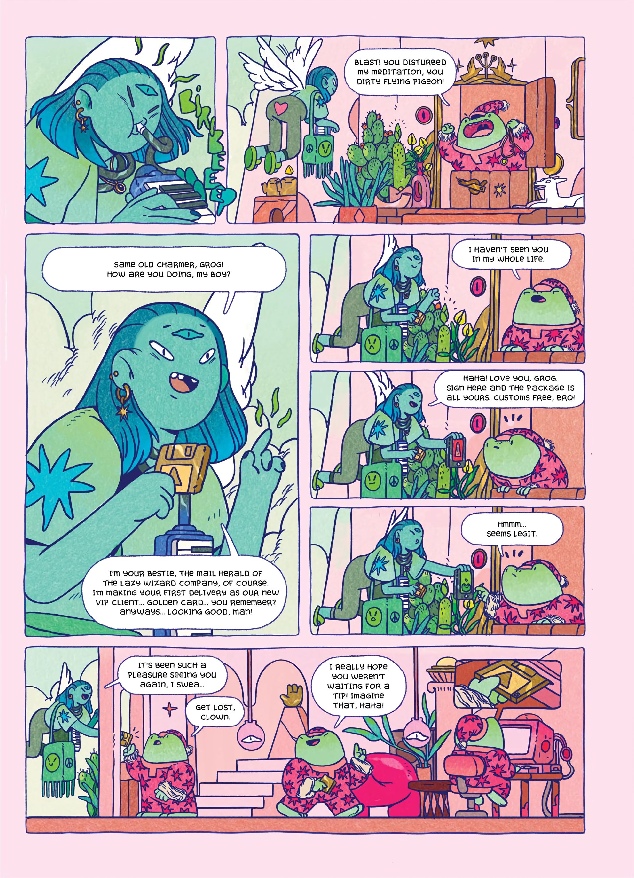 Read online Grog the Frog: The Book of Taurus comic -  Issue # TPB - 6