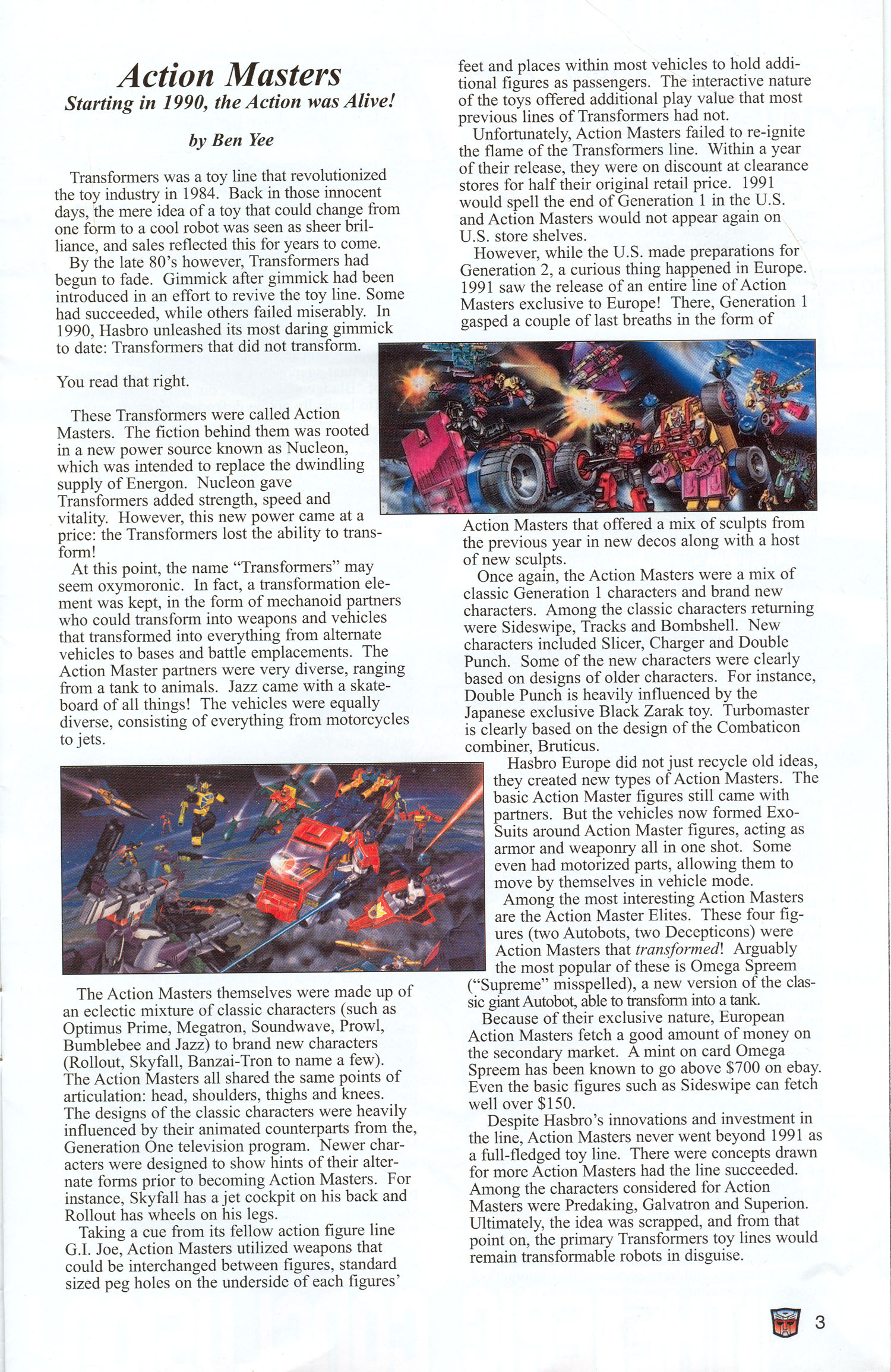 Read online Transformers: Collectors' Club comic -  Issue #2 - 3