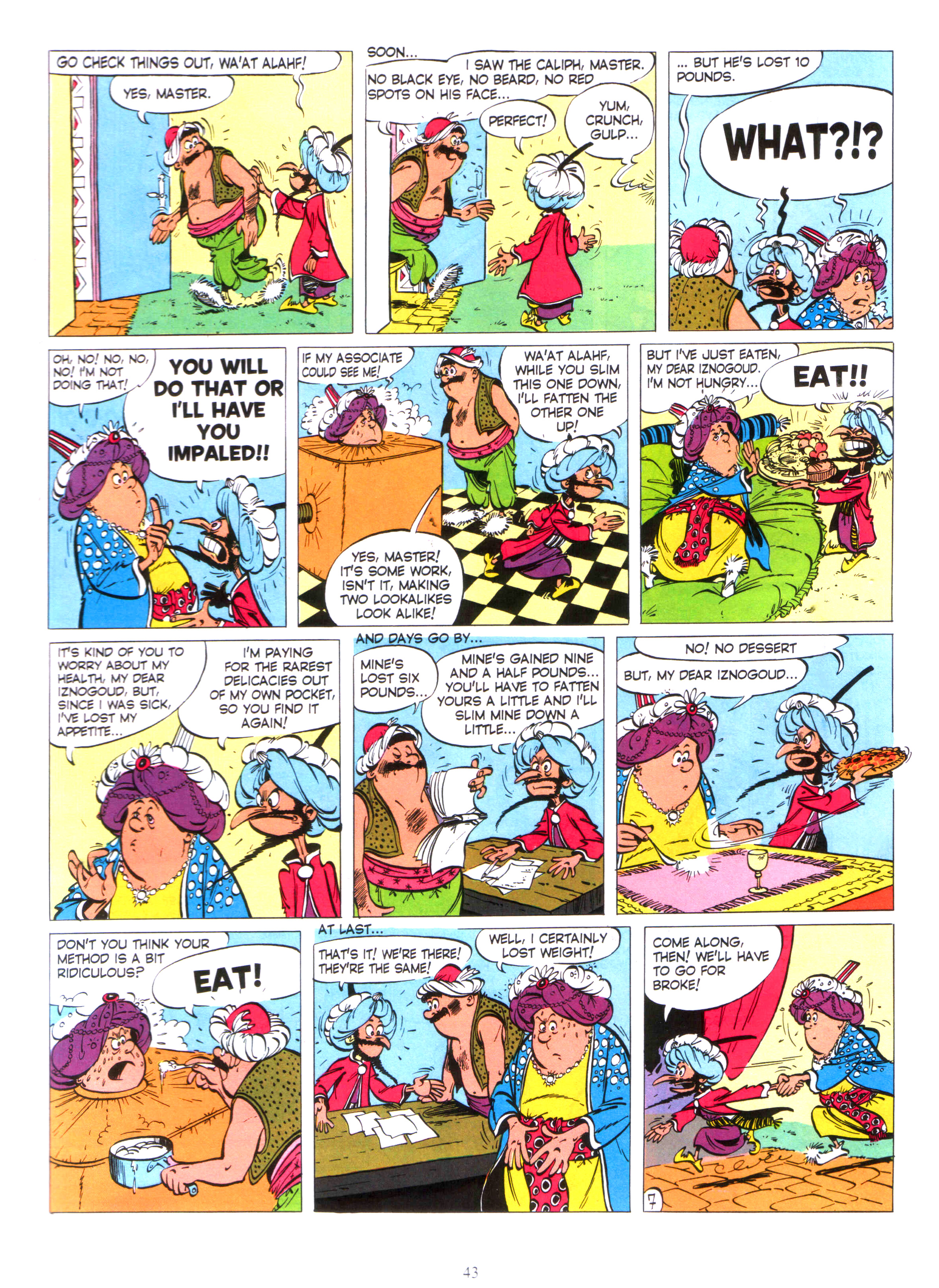 Read online Iznogoud comic -  Issue #9 - 42