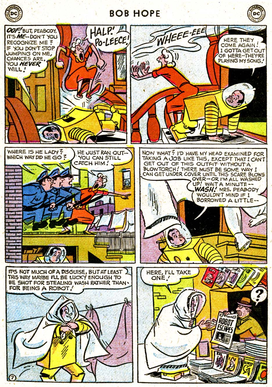 Read online The Adventures of Bob Hope comic -  Issue #50 - 9