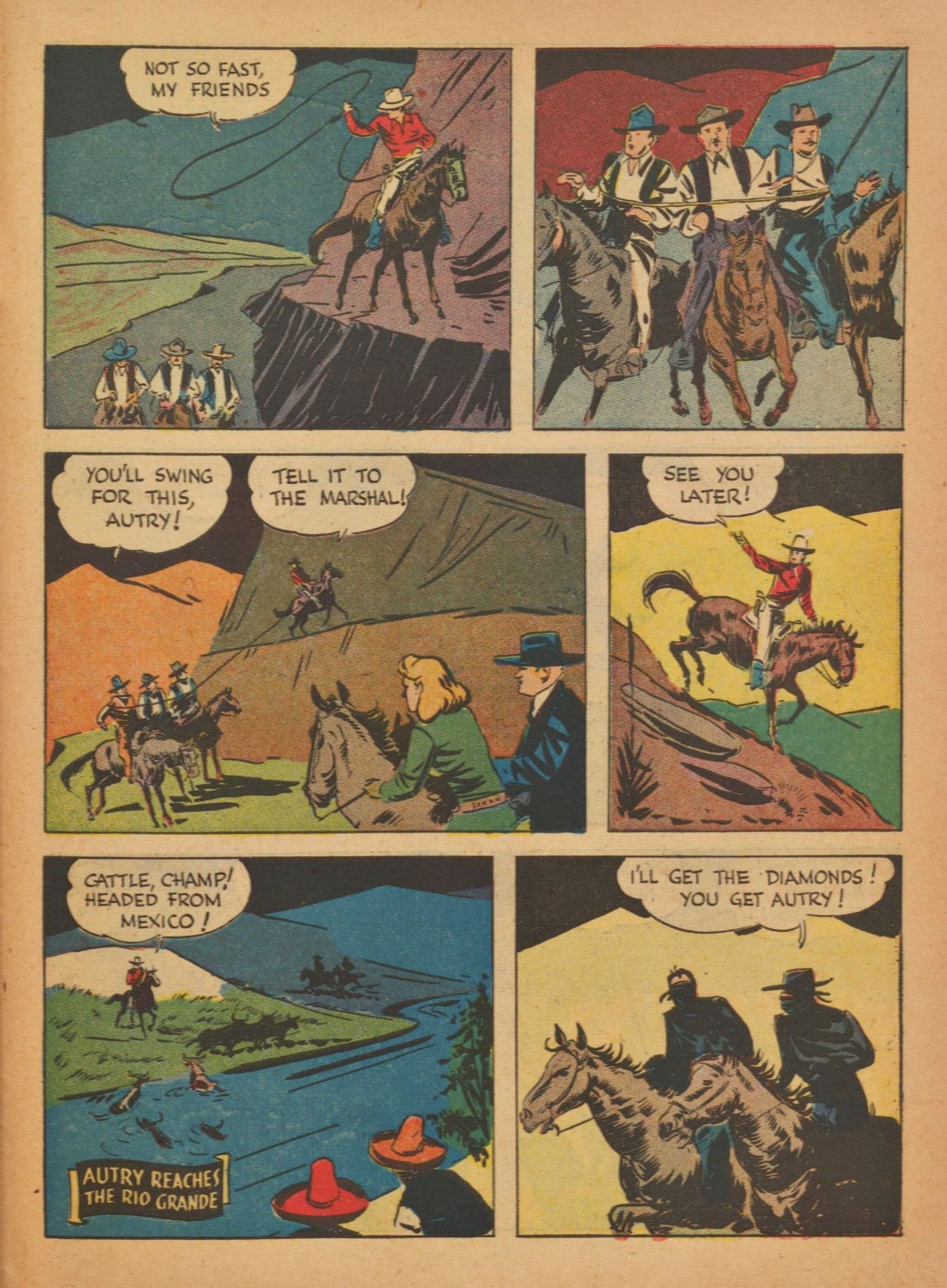 Read online Gene Autry Comics comic -  Issue #7 - 53