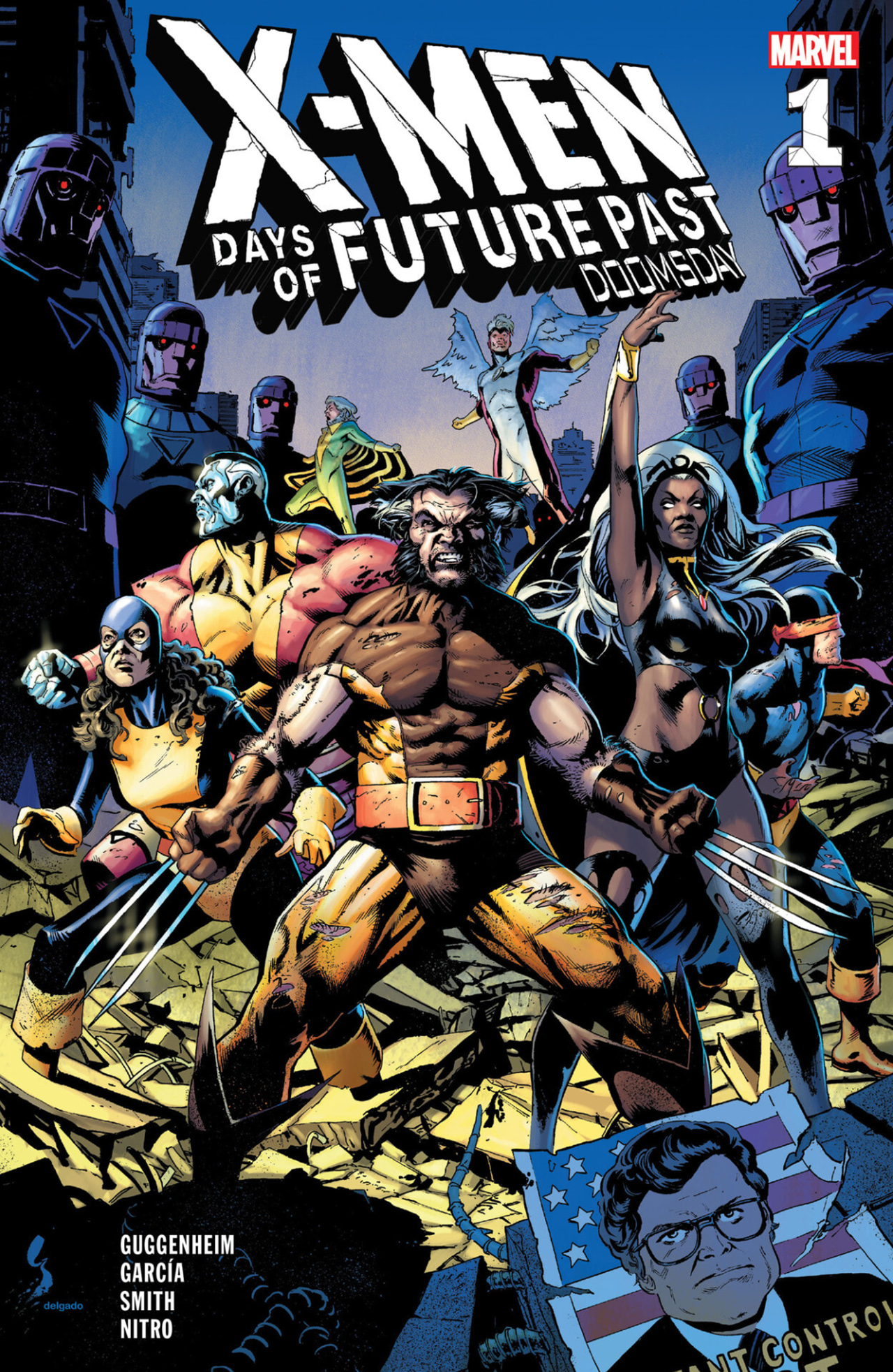 Read online X-Men: Days of Future Past: Doomsday comic -  Issue #1 - 1