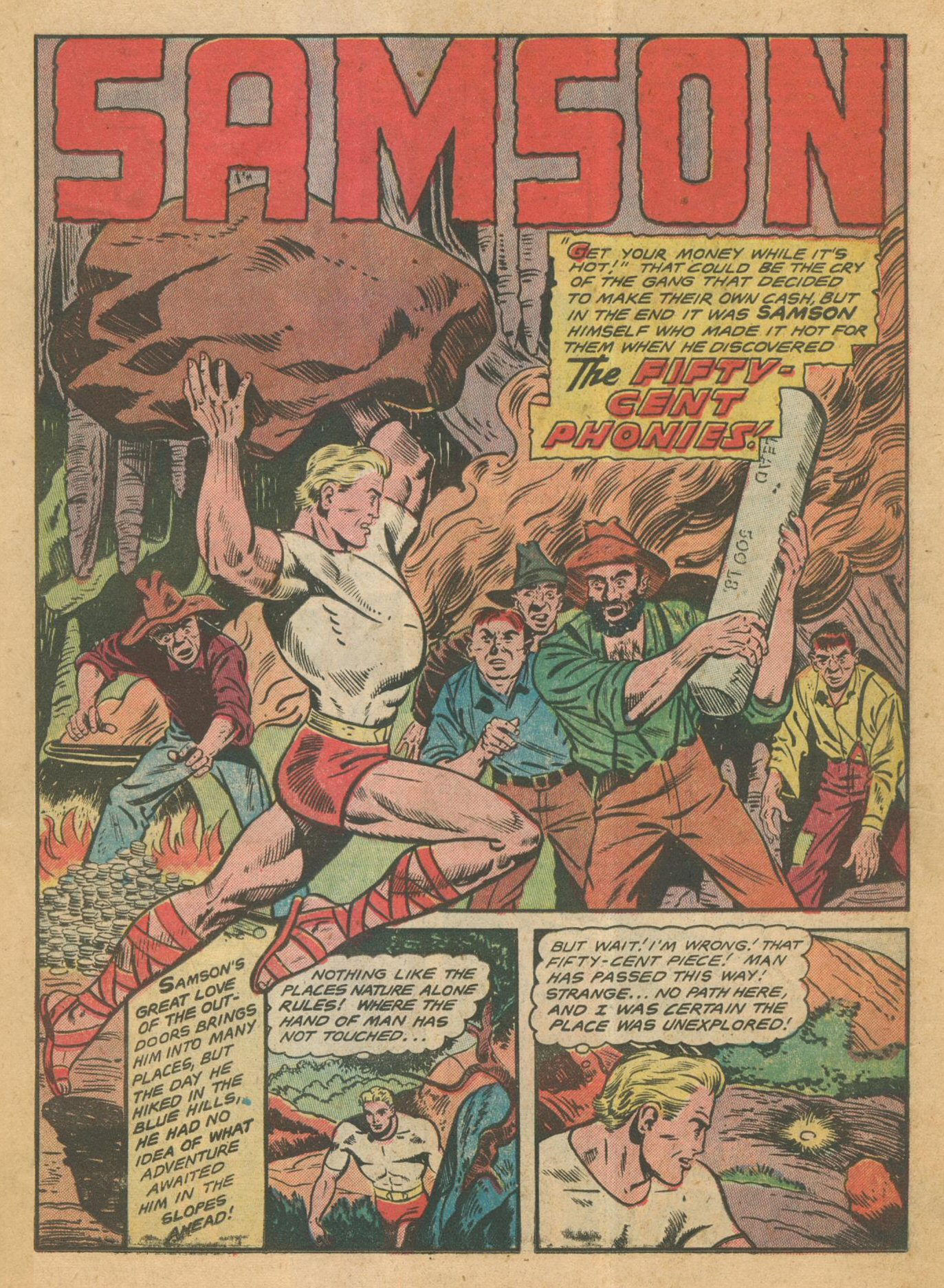 Read online Samson (1955) comic -  Issue #14 - 10