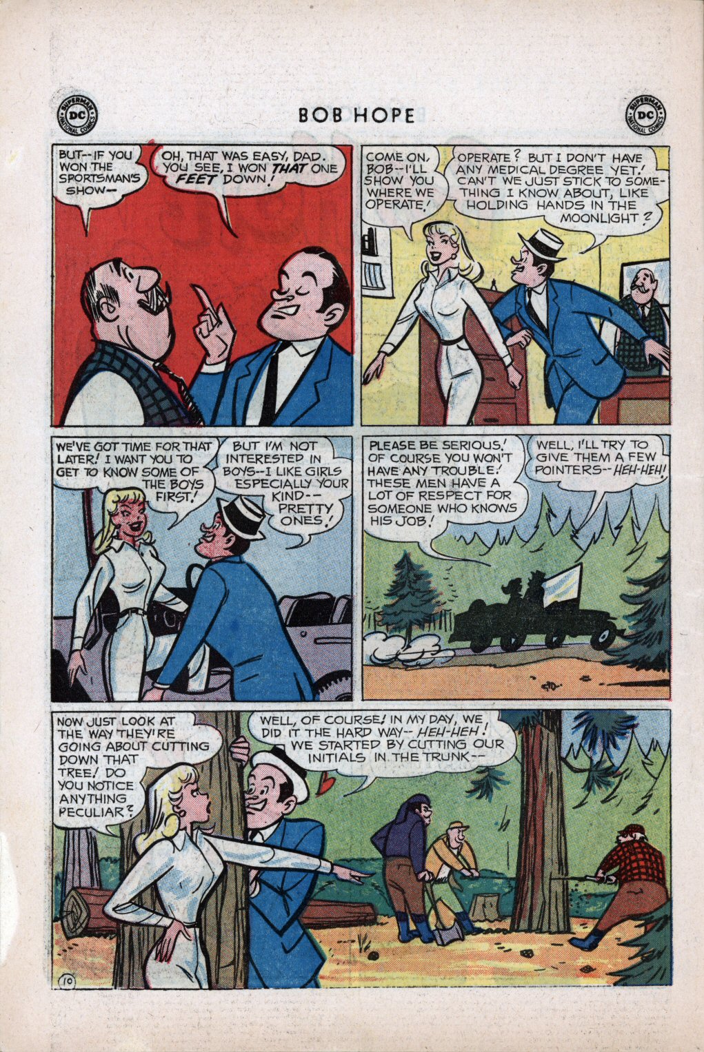 Read online The Adventures of Bob Hope comic -  Issue #59 - 14