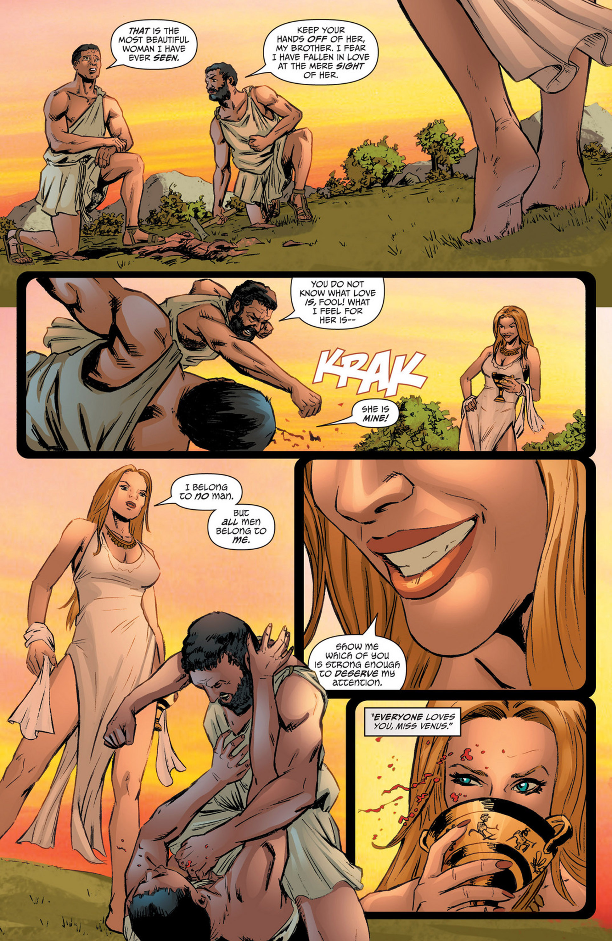 Read online Grimm Fairy Tales presents Godstorm comic -  Issue #0 - 21