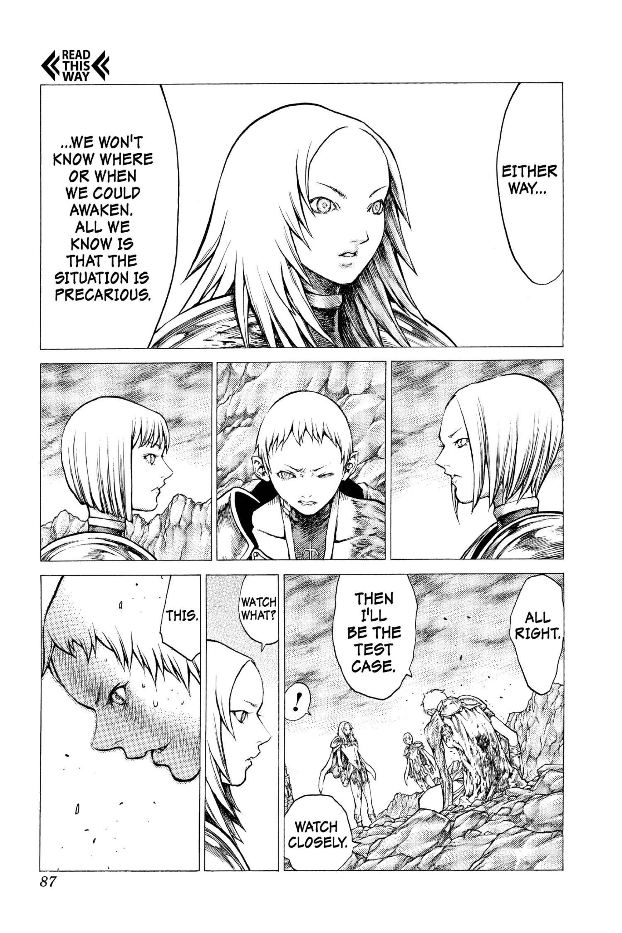 Read online Claymore comic -  Issue #6 - 83