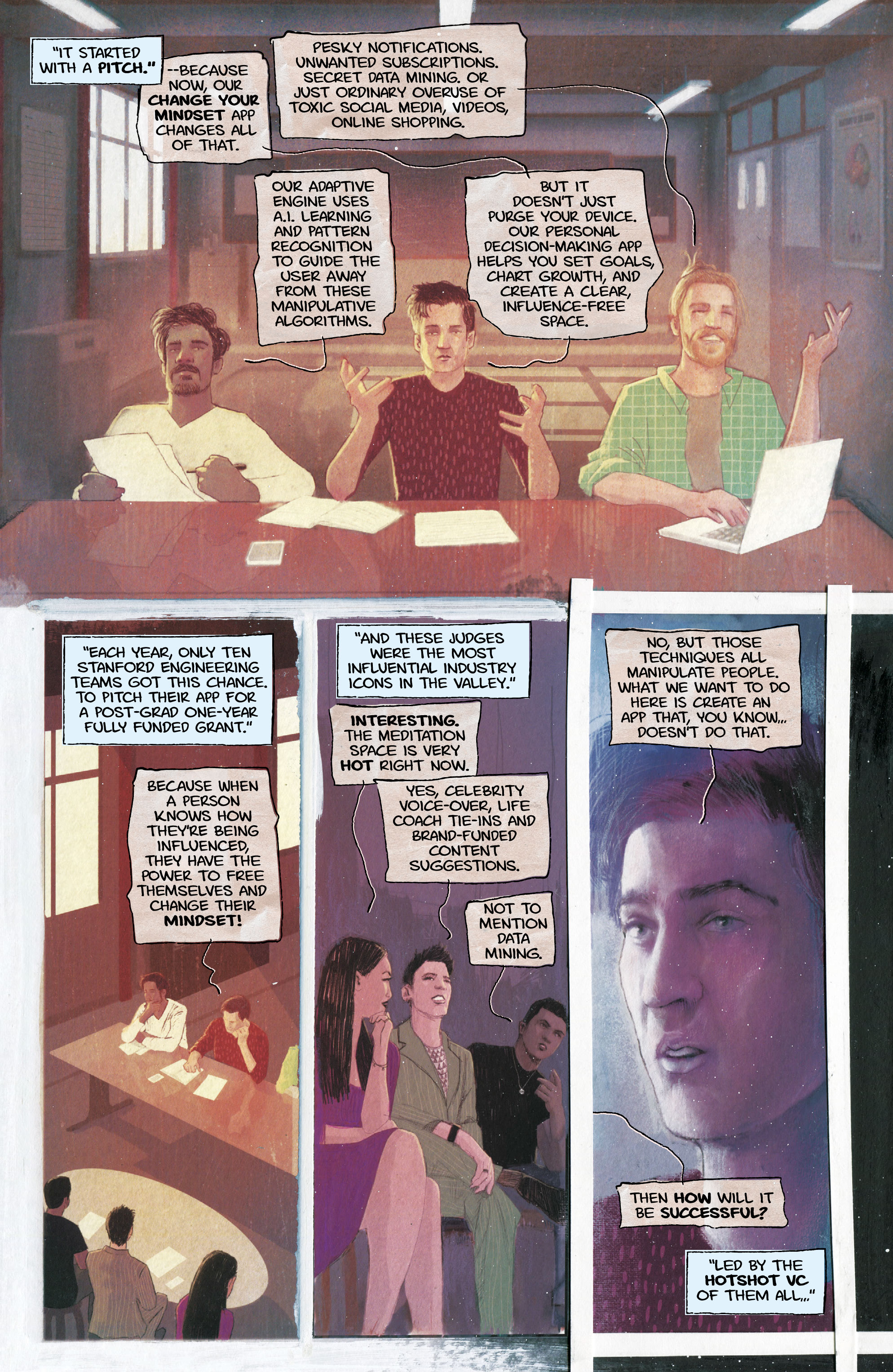 Read online Mindset comic -  Issue #1 - 6