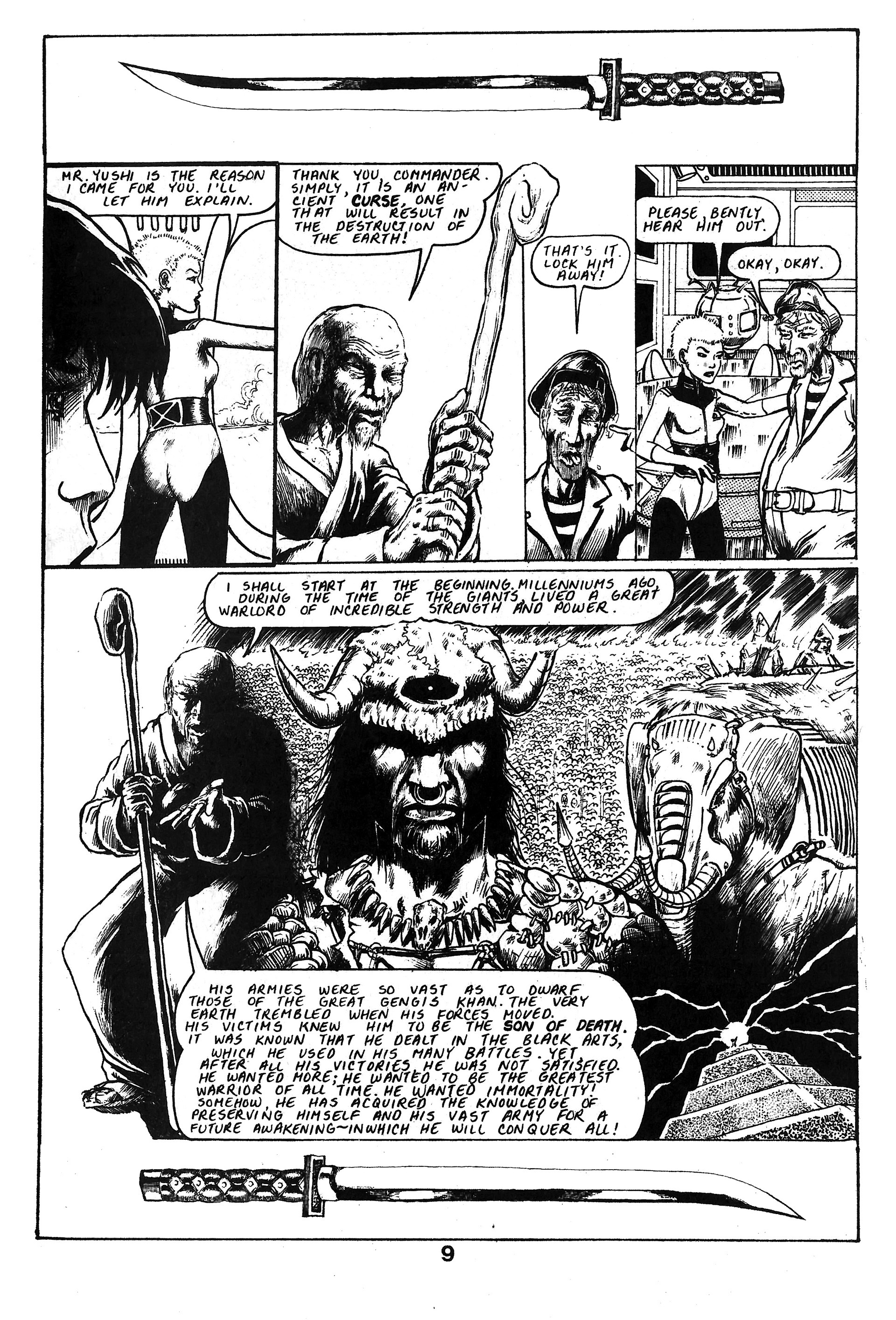 Read online Samurai (1984) comic -  Issue #4 - 8