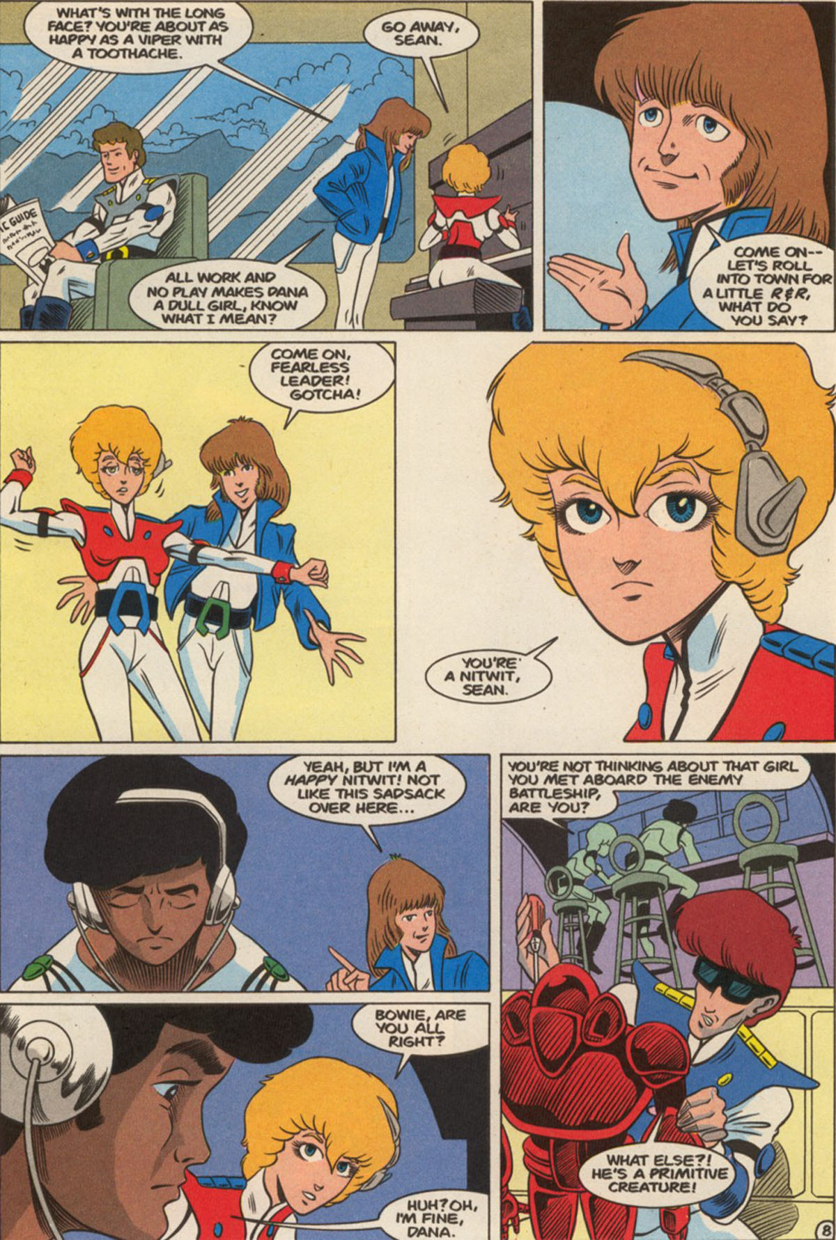 Read online Robotech Masters comic -  Issue #10 - 10
