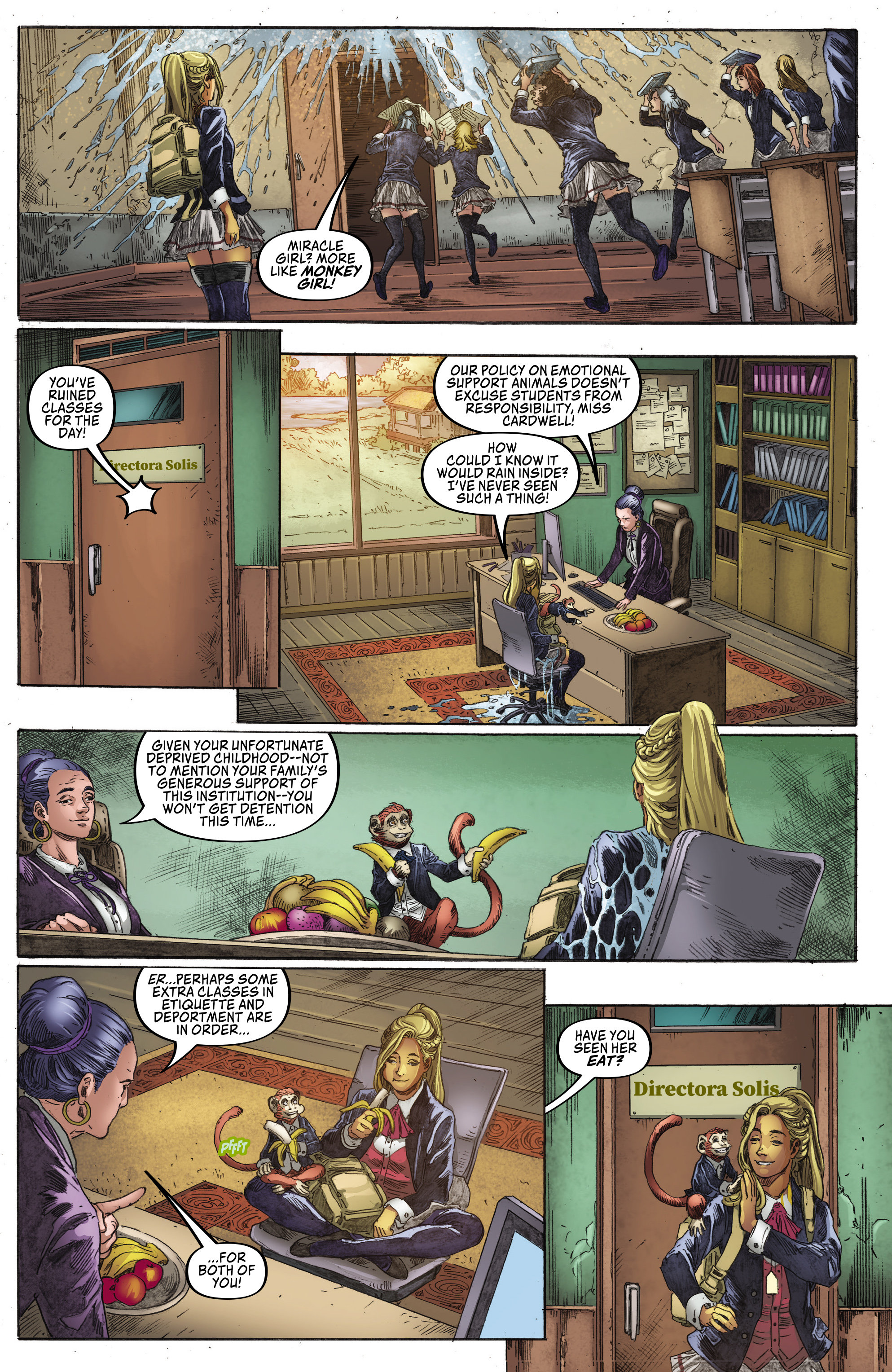 Read online Sheena Queen of the Jungle: Fatal Exams comic -  Issue #1 - 11