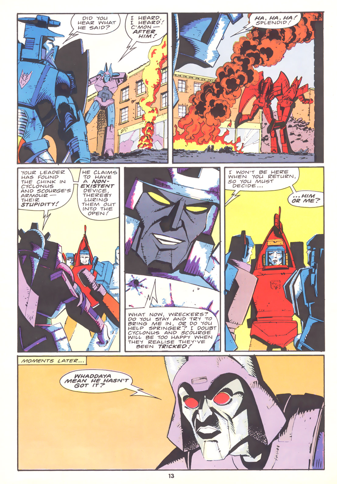 Read online The Transformers (UK) comic -  Issue #173 - 12