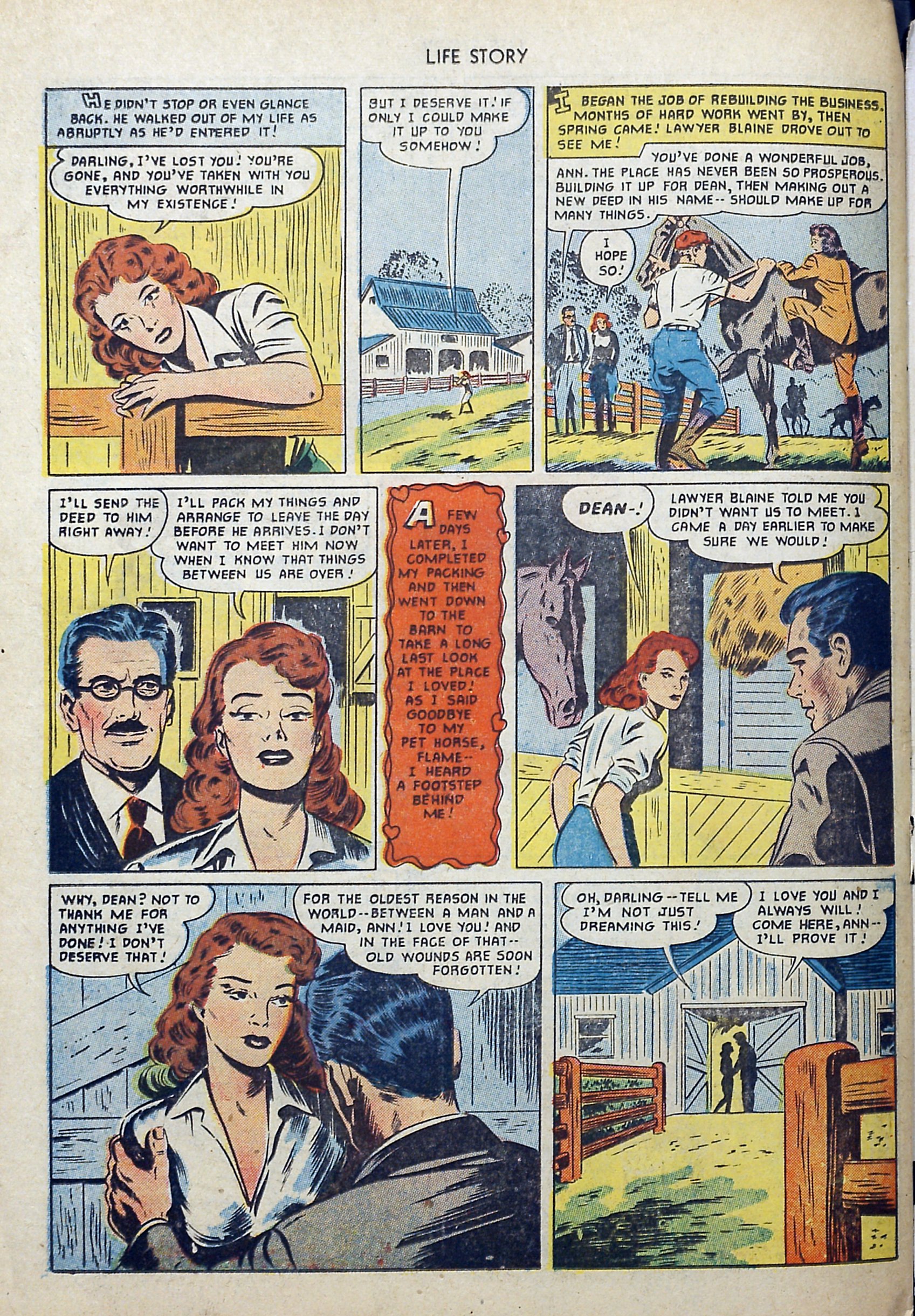 Read online Life Story comic -  Issue #31 - 34