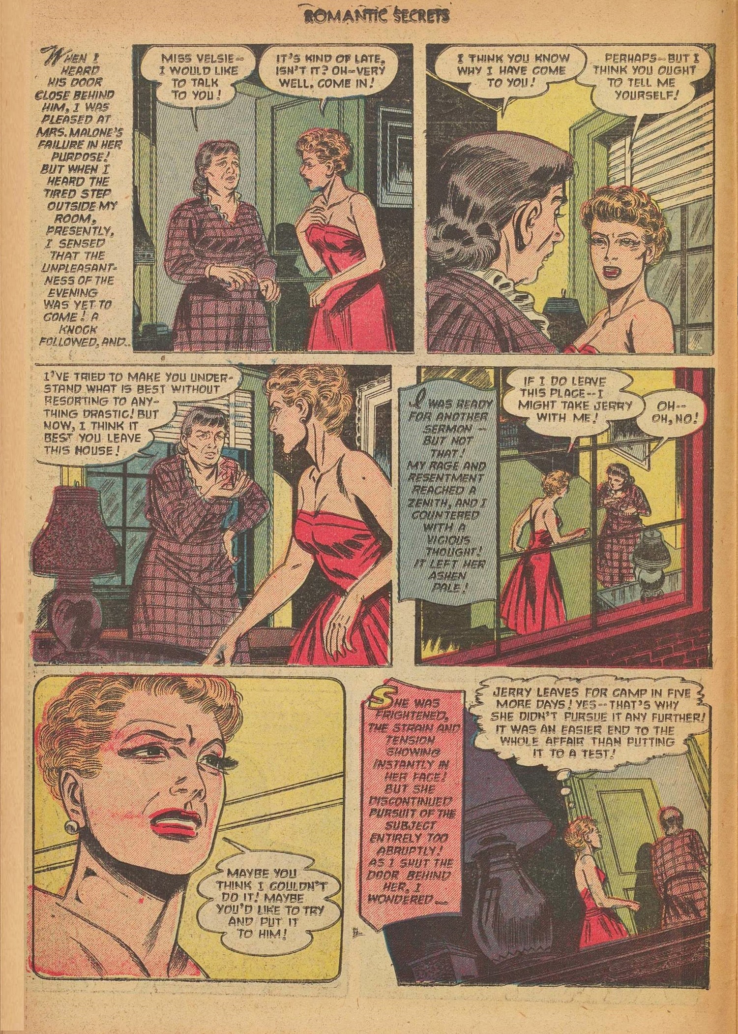 Read online Romantic Secrets comic -  Issue #35 - 10