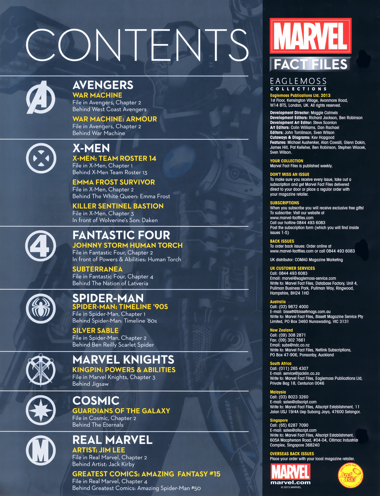 Read online Marvel Fact Files comic -  Issue #14 - 2