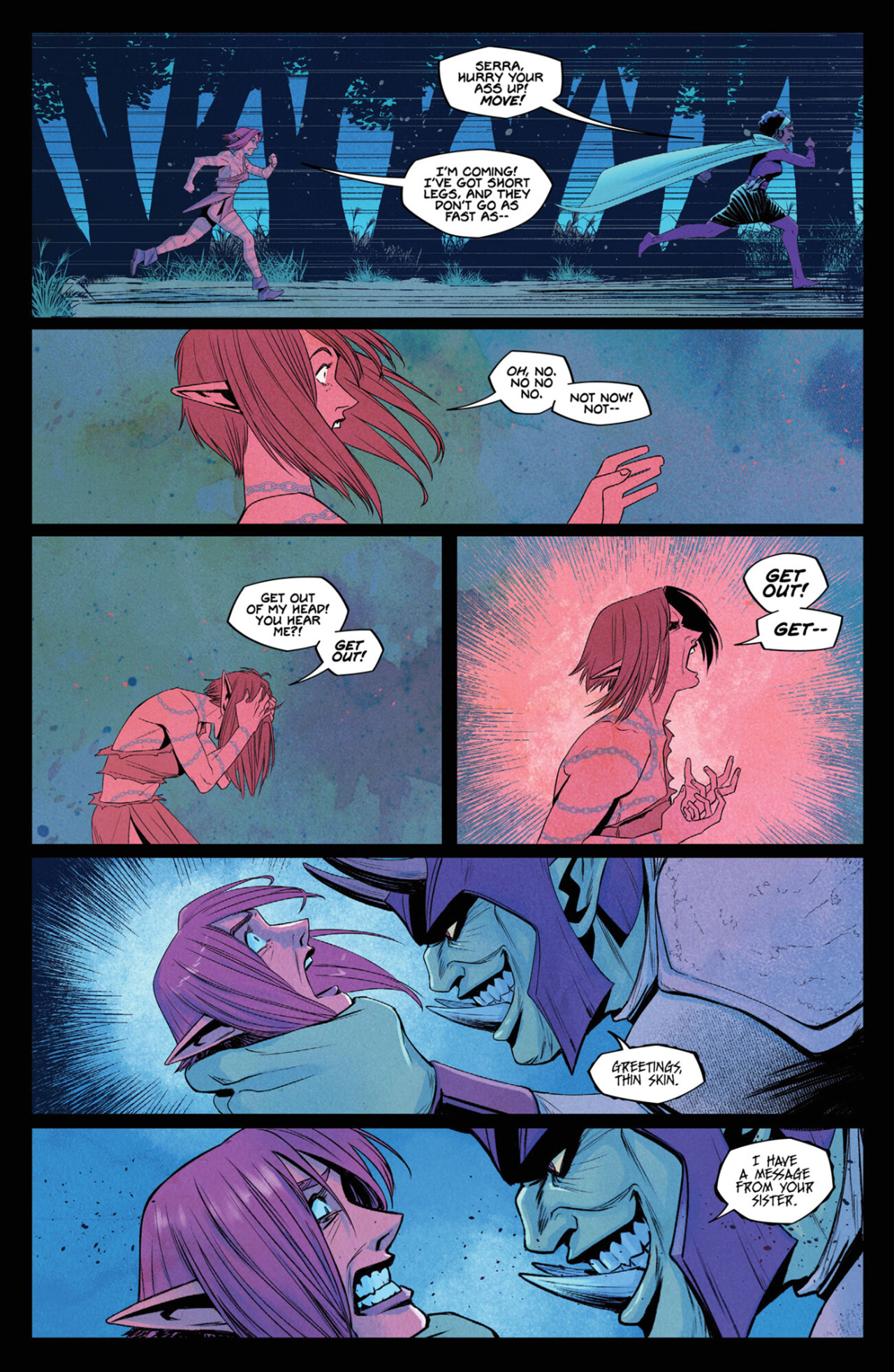 Read online Queen of Swords: A Barbaric Story comic -  Issue #2 - 19