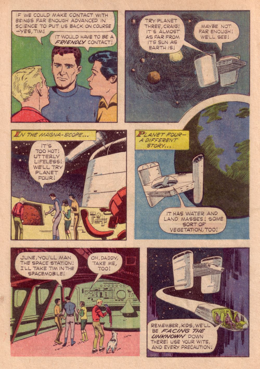 Read online Space Family Robinson comic -  Issue #8 - 4