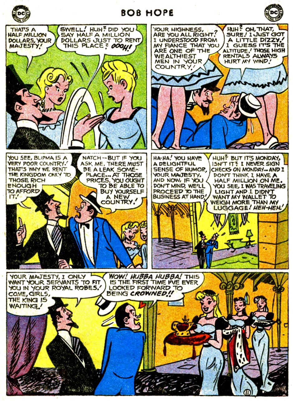 Read online The Adventures of Bob Hope comic -  Issue #58 - 15