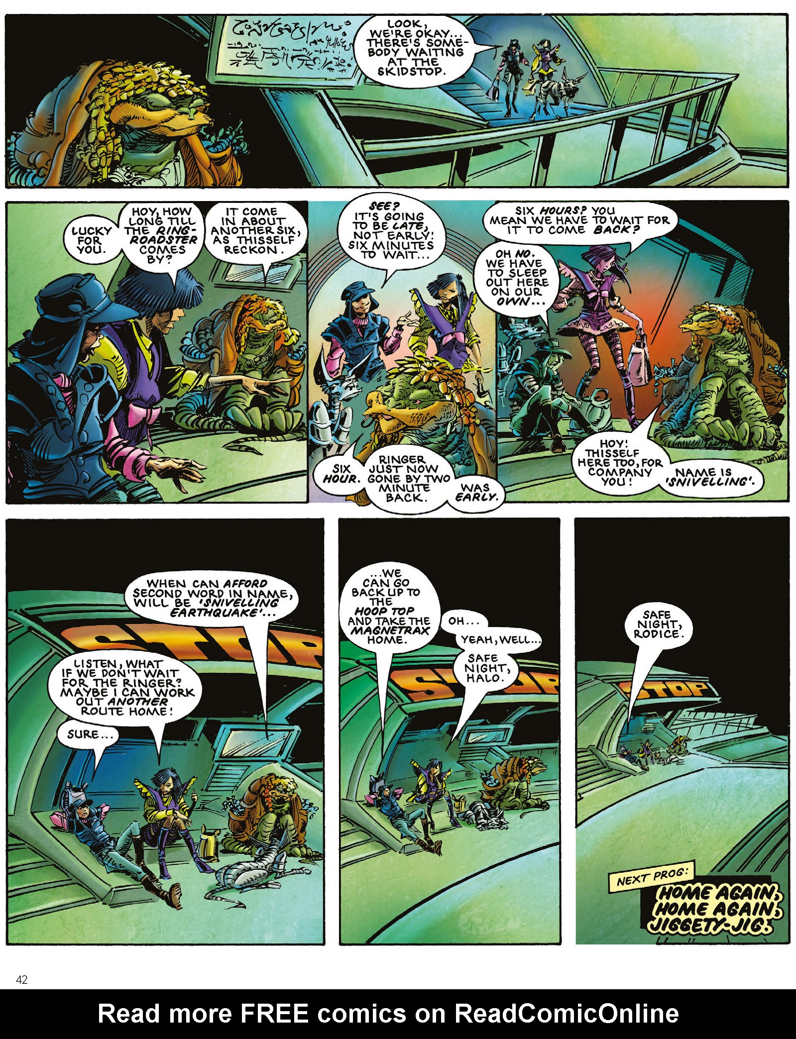 Read online The Ballad of Halo Jones: Full Colour Omnibus Edition comic -  Issue # TPB (Part 1) - 44
