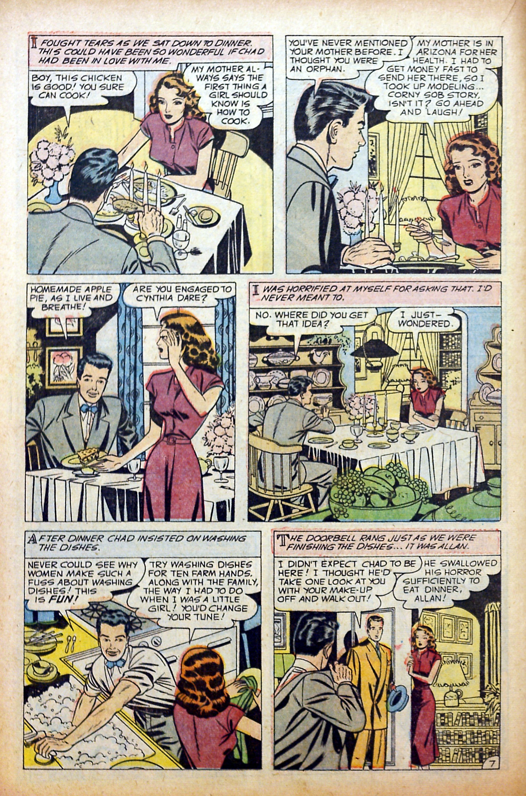 Read online Glamorous Romances comic -  Issue #78 - 16