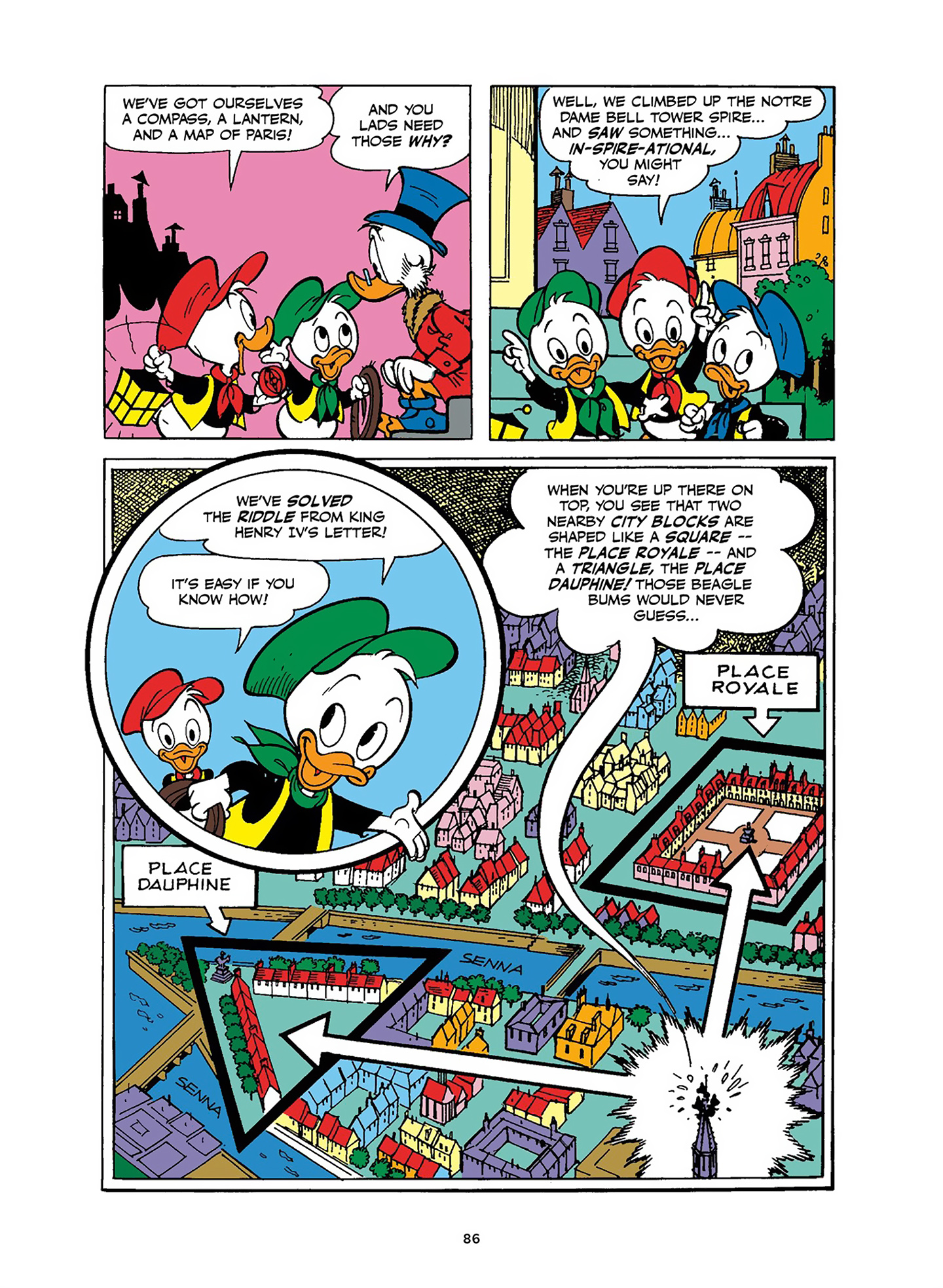 Read online Uncle Scrooge and Donald Duck in Les Misérables and War and Peace comic -  Issue # TPB (Part 1) - 87