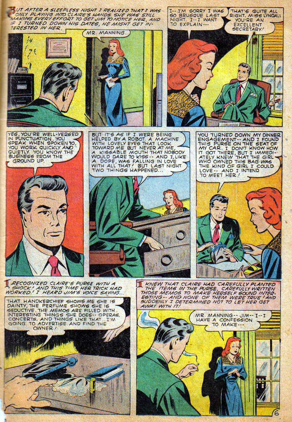 Read online Glamorous Romances comic -  Issue #48 - 23