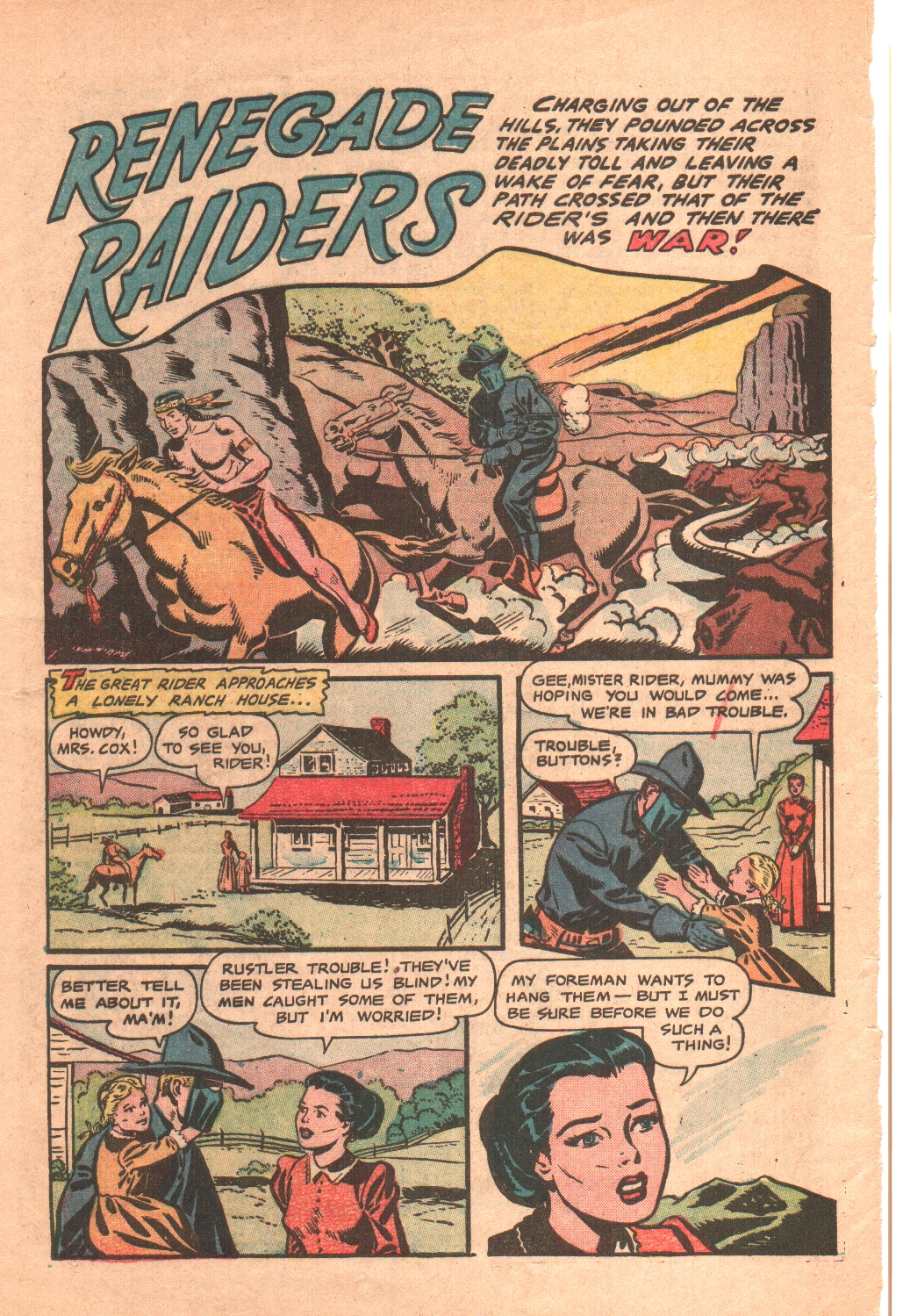 Read online The Rider comic -  Issue #1 - 27