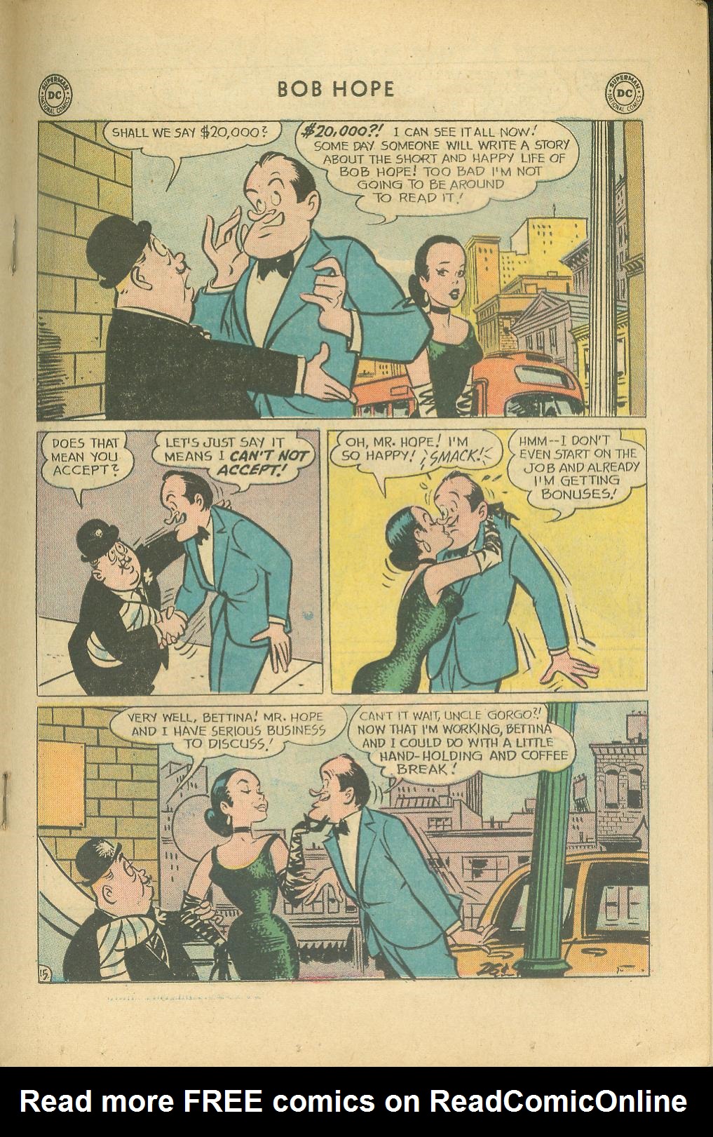 Read online The Adventures of Bob Hope comic -  Issue #76 - 21