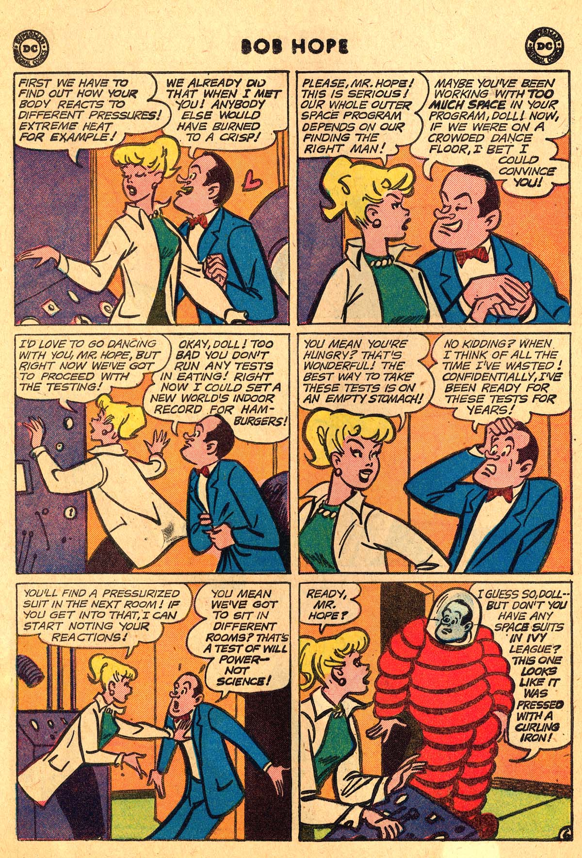 Read online The Adventures of Bob Hope comic -  Issue #60 - 8