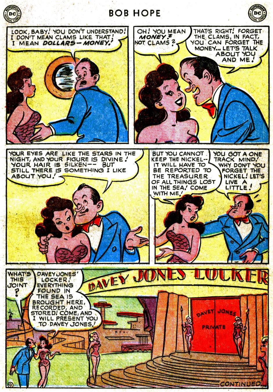 Read online The Adventures of Bob Hope comic -  Issue #20 - 19