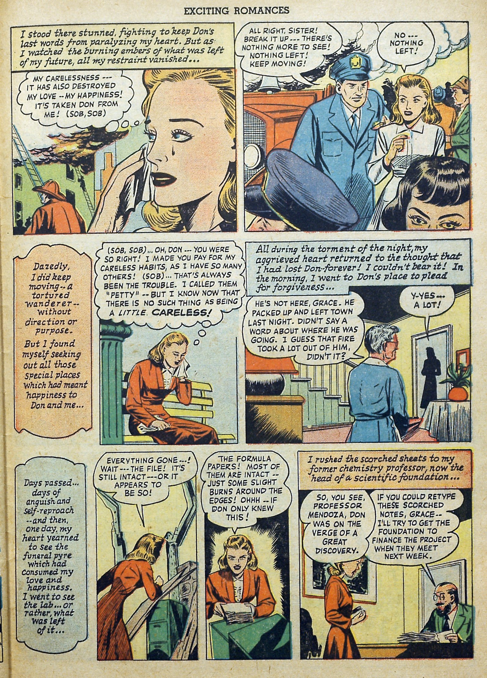 Read online Exciting Romances comic -  Issue #1 - 33