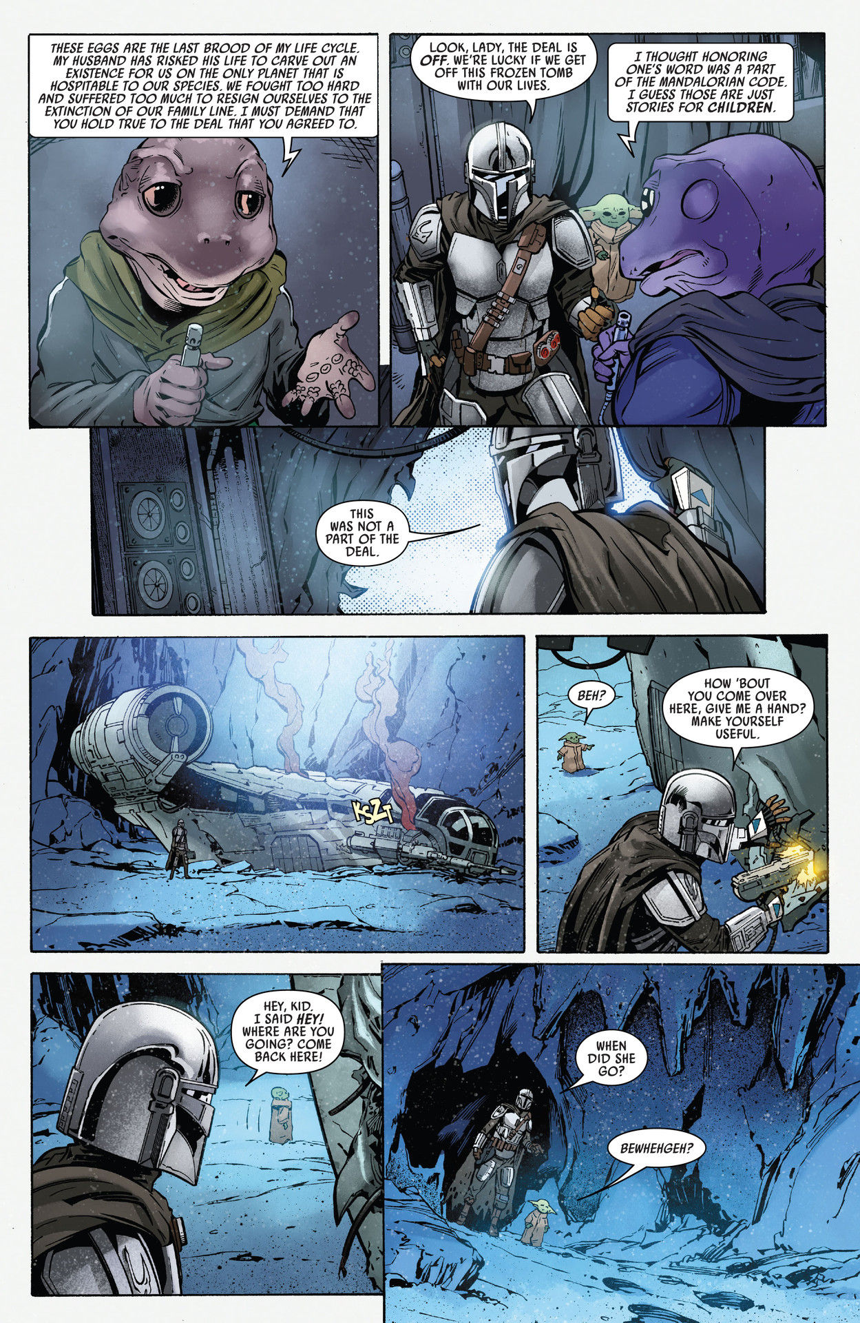 Read online Star Wars: The Mandalorian Season 2 comic -  Issue #2 - 23