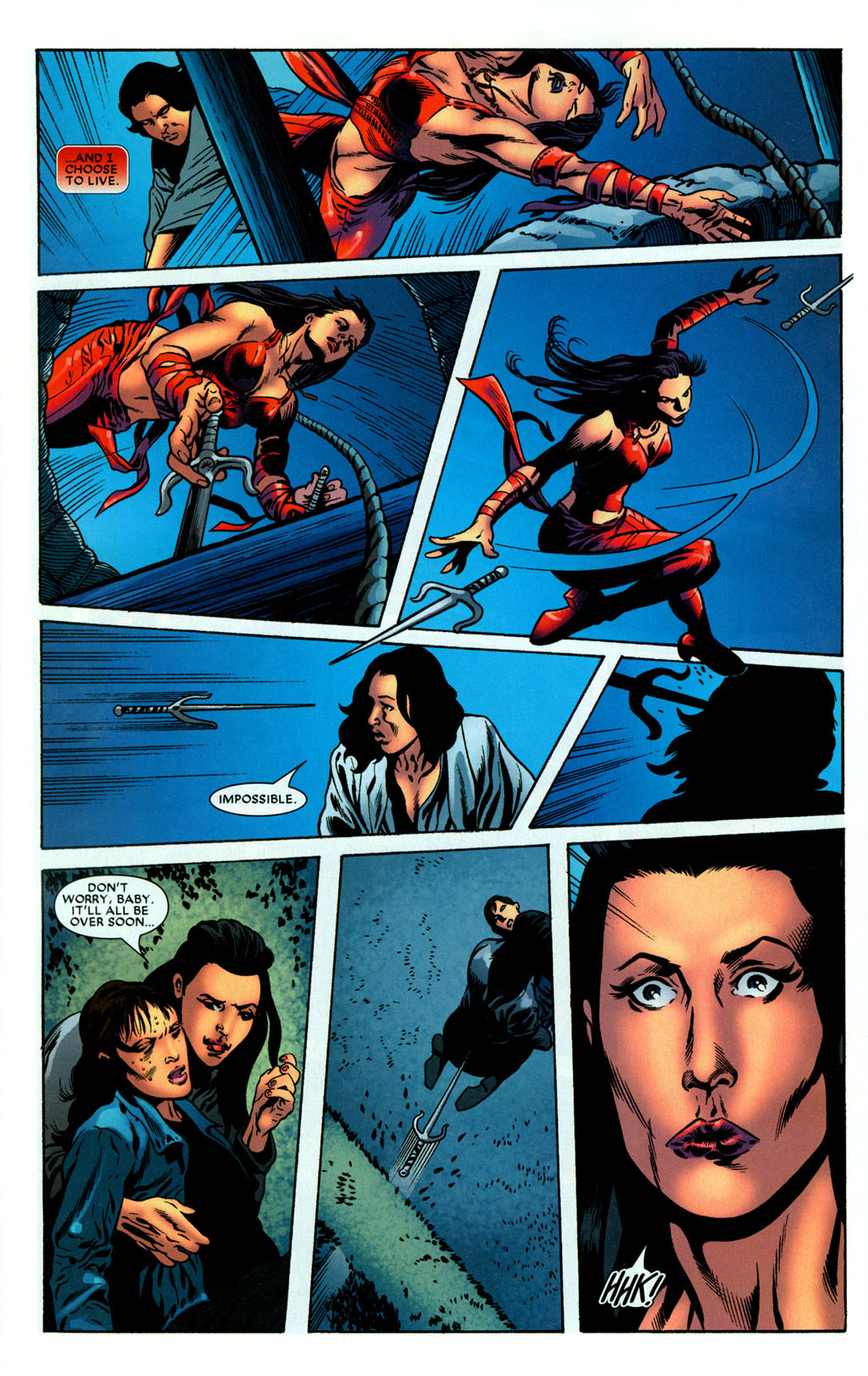 Read online Elektra: The Official Movie Adaptation comic -  Issue # Full - 45