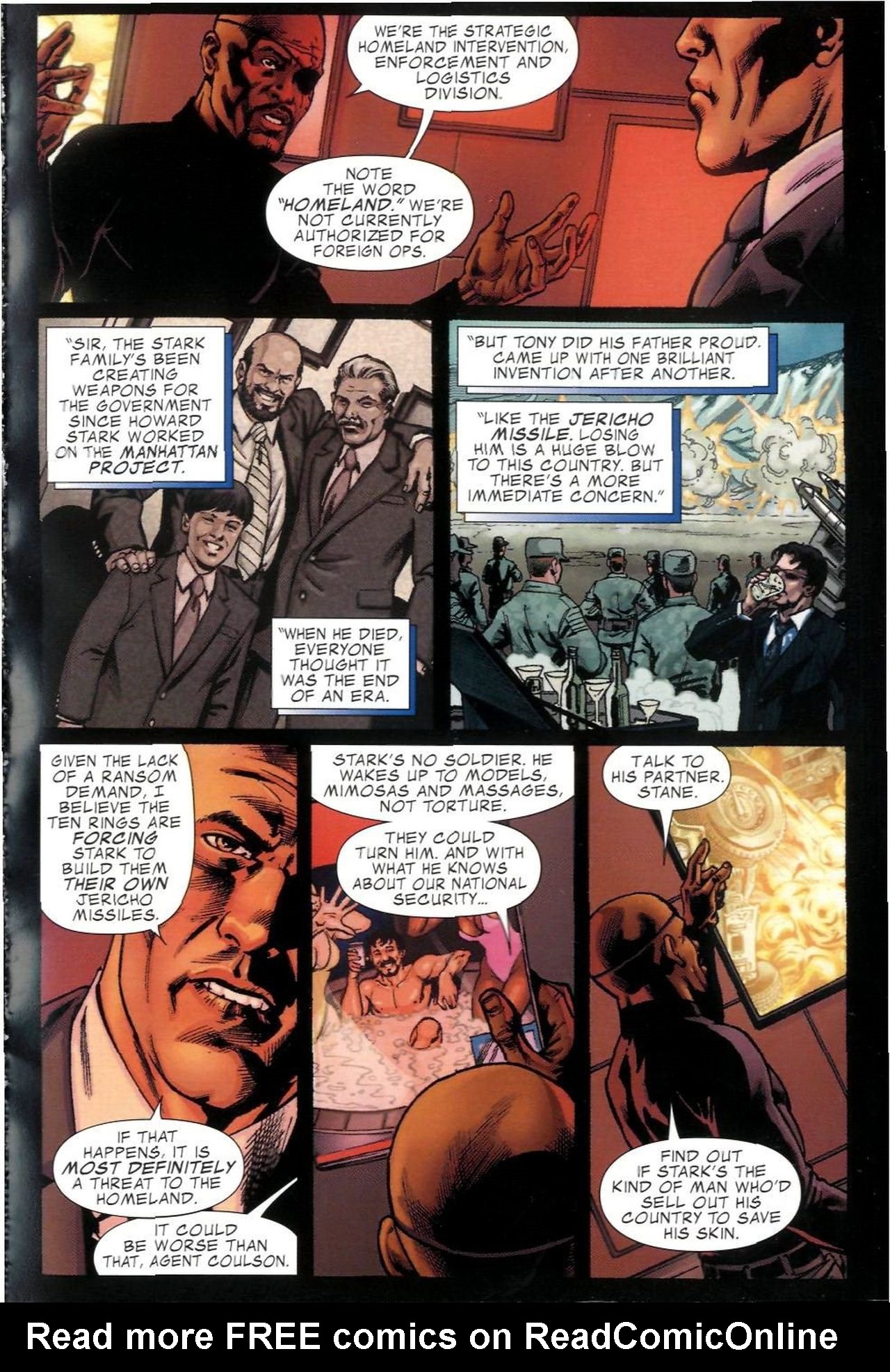 Read online Iron Man Wal-Mart Custom Comic comic -  Issue # Full - 5
