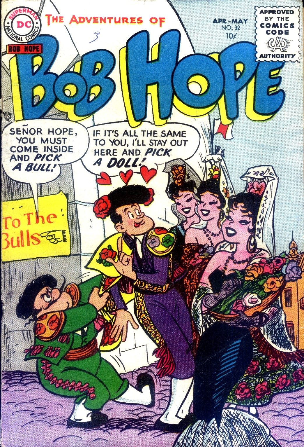 Read online The Adventures of Bob Hope comic -  Issue #32 - 1