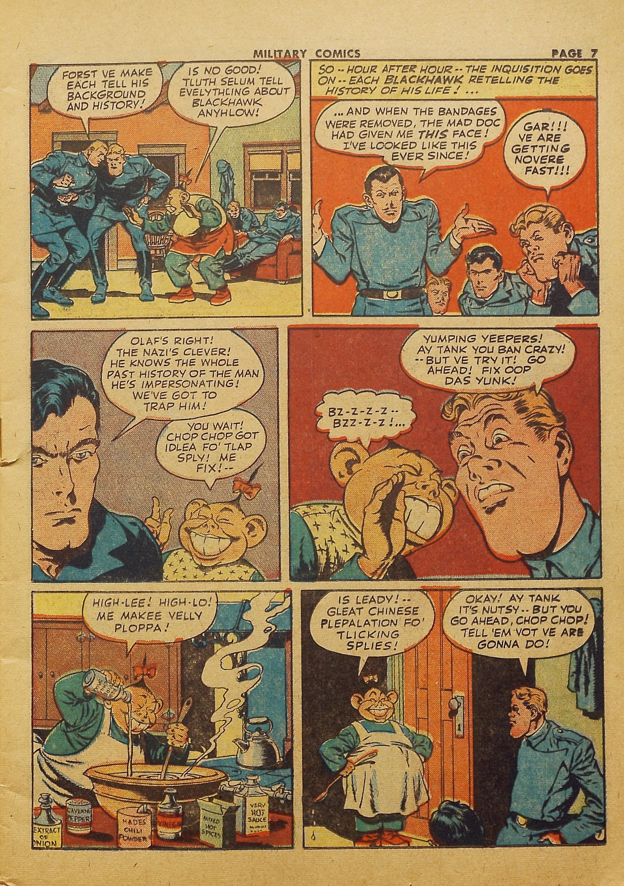 Read online Military Comics comic -  Issue #22 - 9