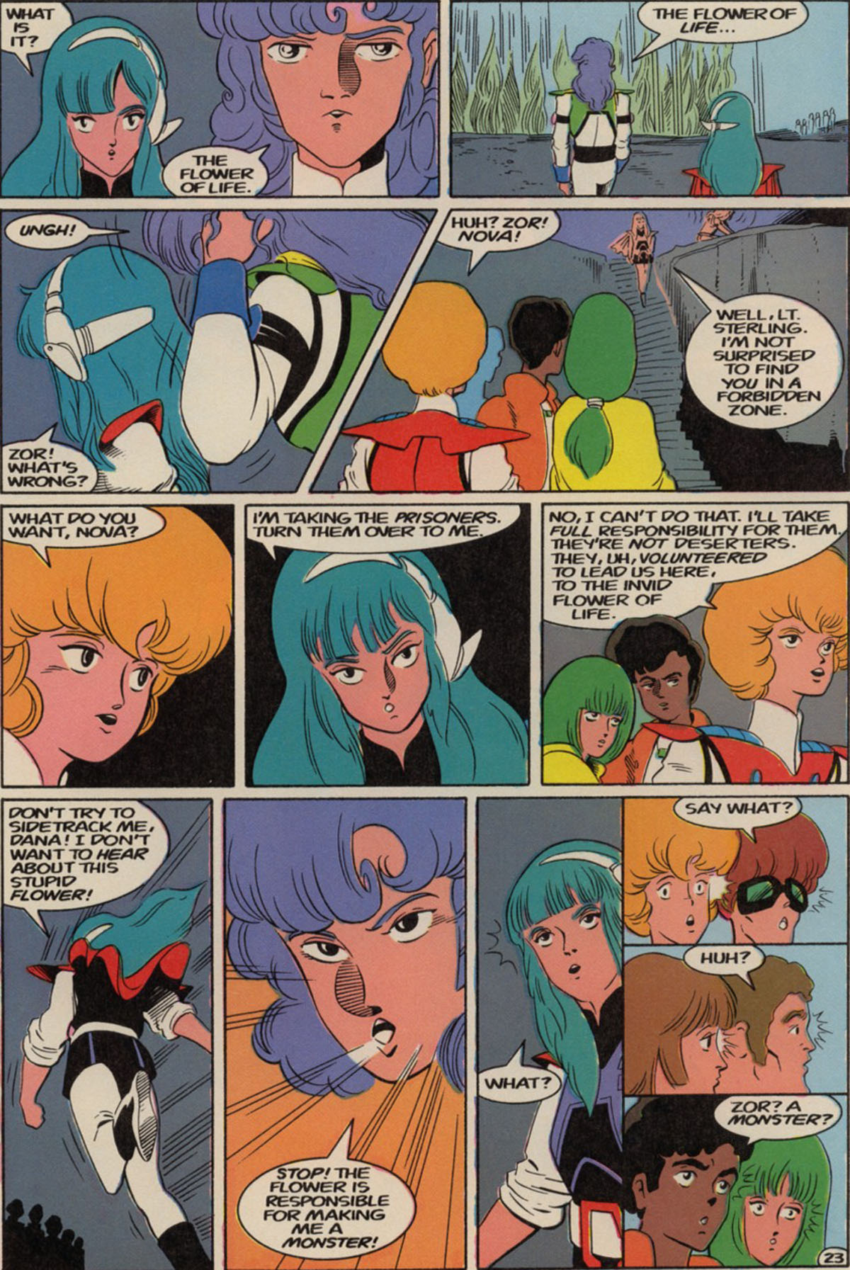 Read online Robotech Masters comic -  Issue #21 - 29