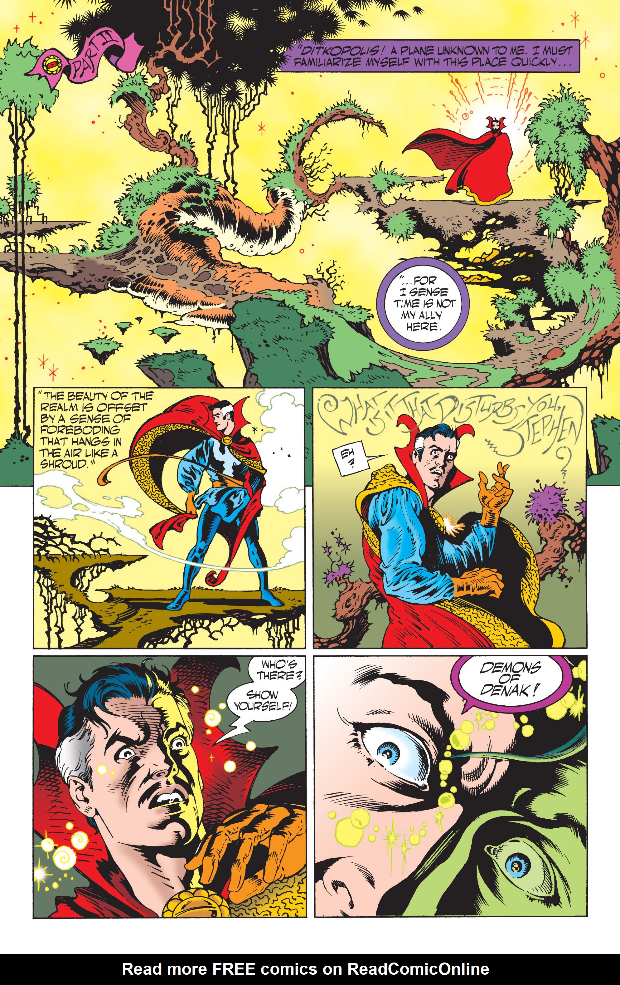 Read online Doctor Strange: What Is It That Disturbs You, Stephen? comic -  Issue # TPB (Part 1) - 16