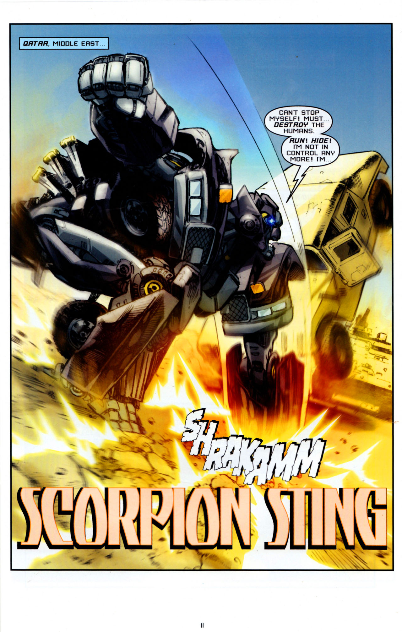 Read online Transformers: Saga of the Allspark comic -  Issue #4 - 14