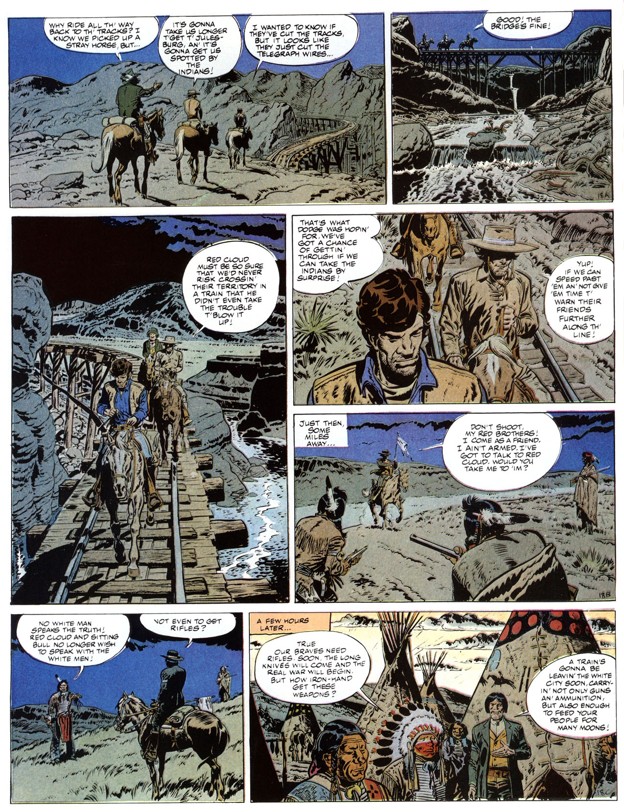 Read online Epic Graphic Novel: Lieutenant Blueberry comic -  Issue #2 - 22