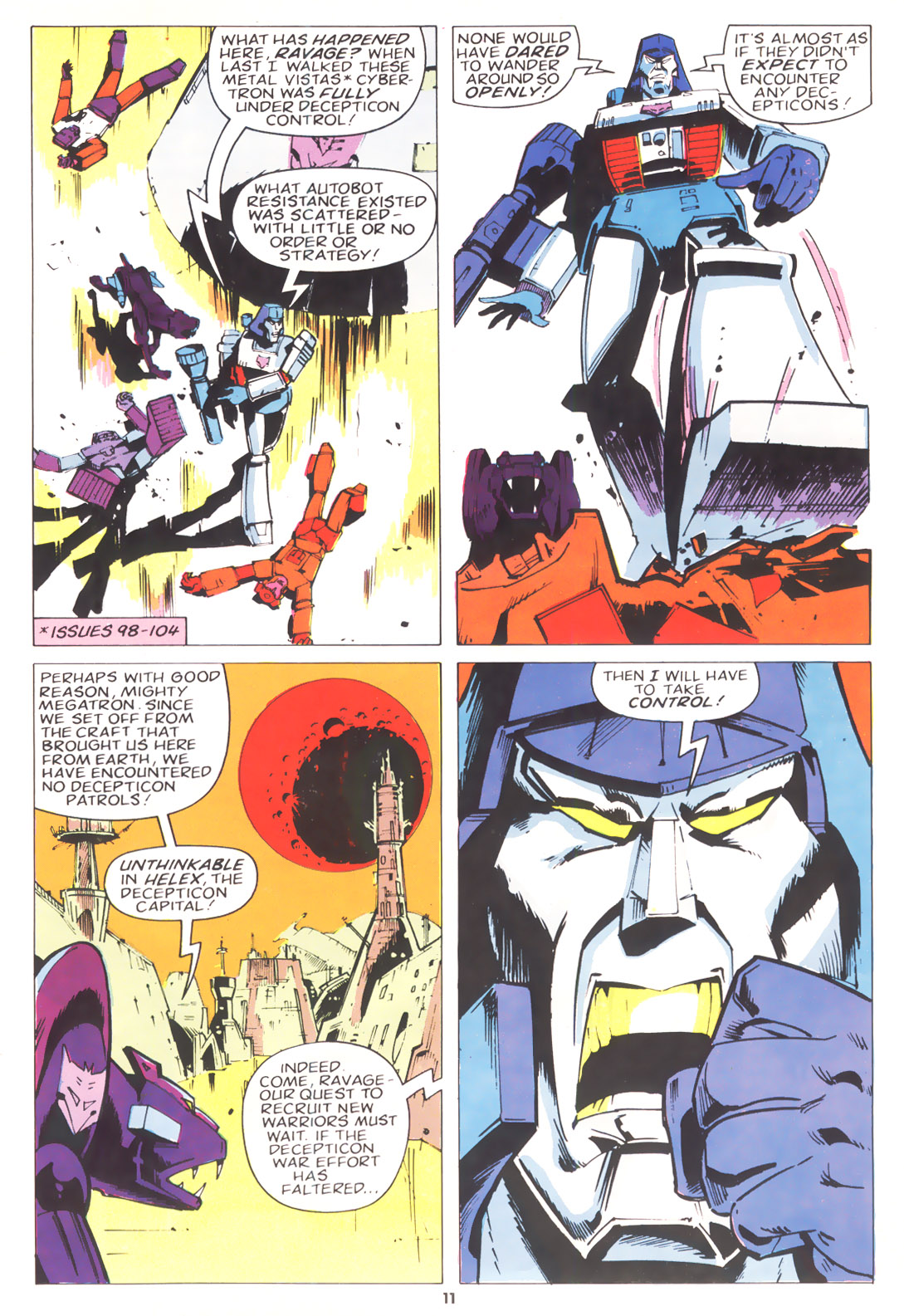Read online The Transformers (UK) comic -  Issue #213 - 10