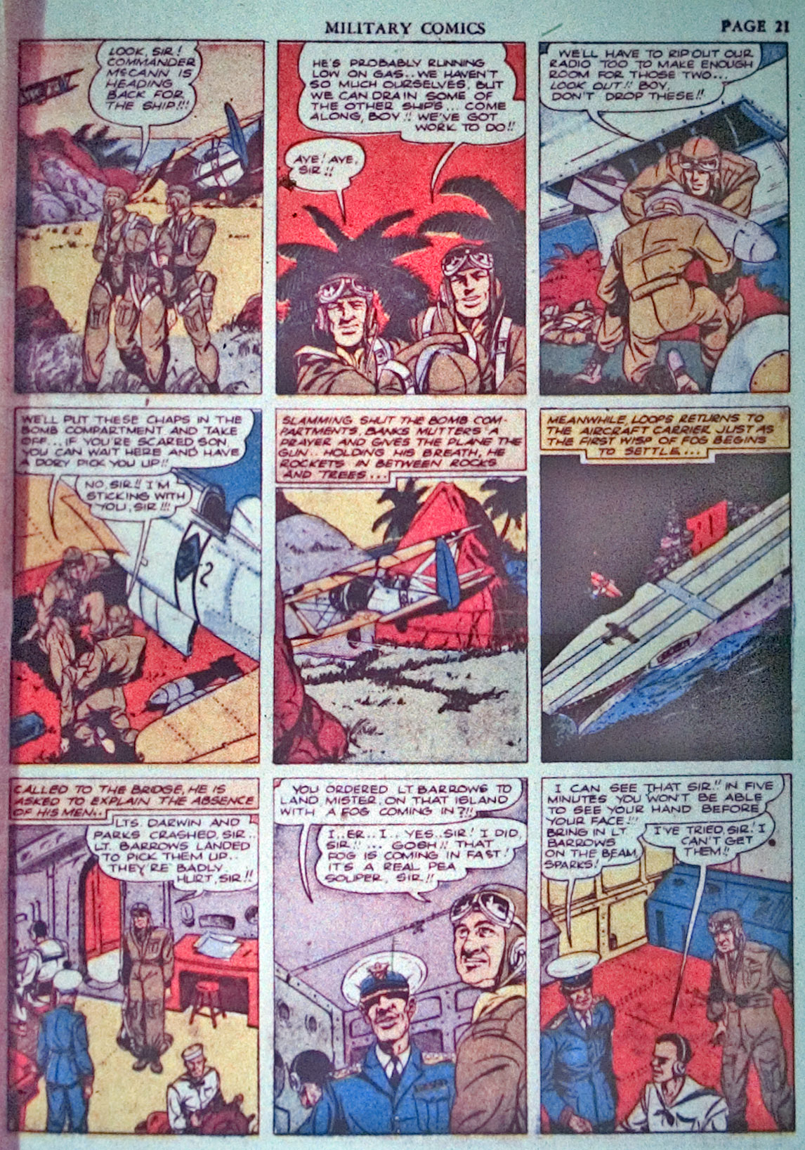 Read online Military Comics comic -  Issue #3 - 23